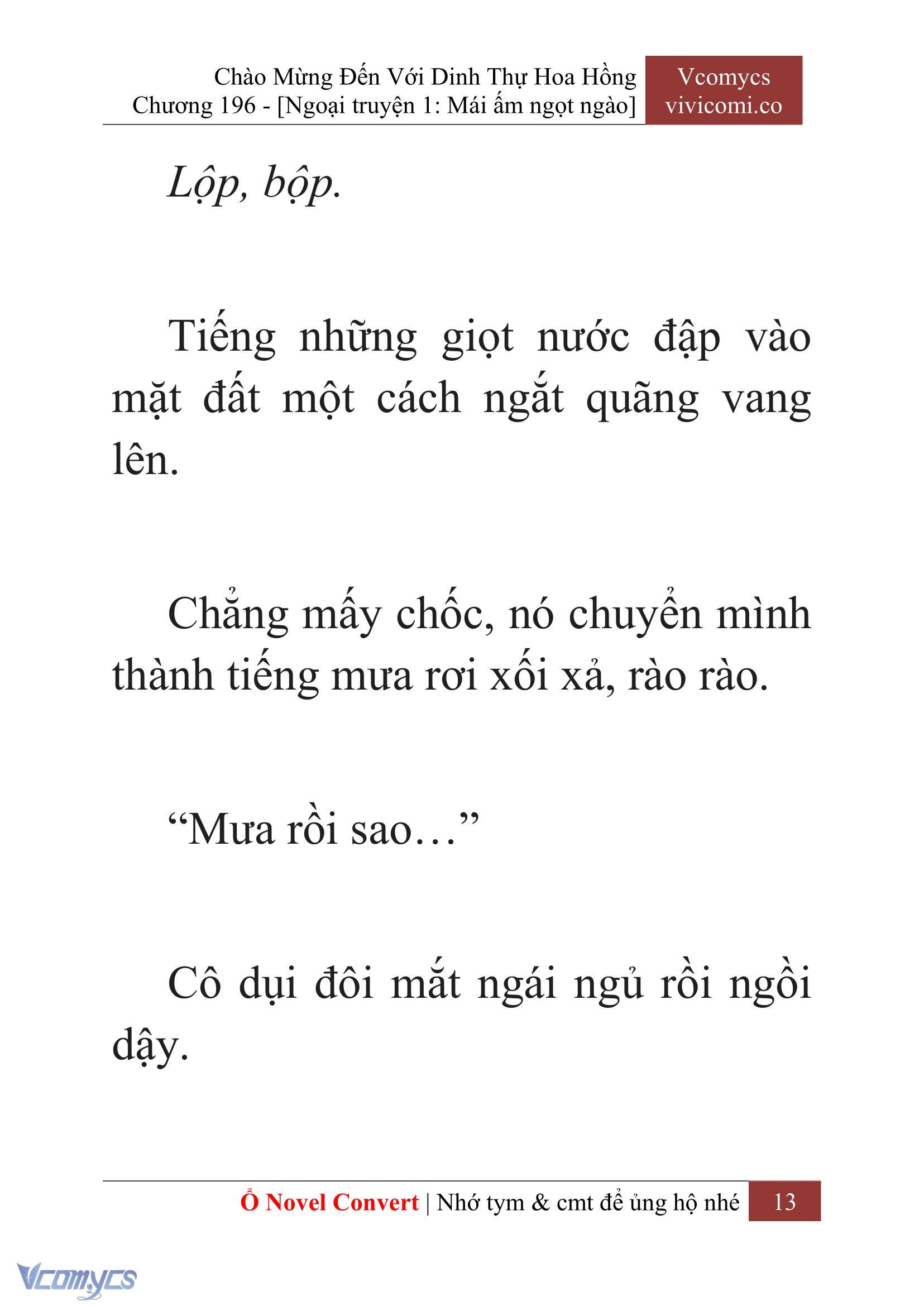[Novel] Chào Mừng Đến Với Dinh Thự Hoa Hồng Chap 196 - Next Chap 197