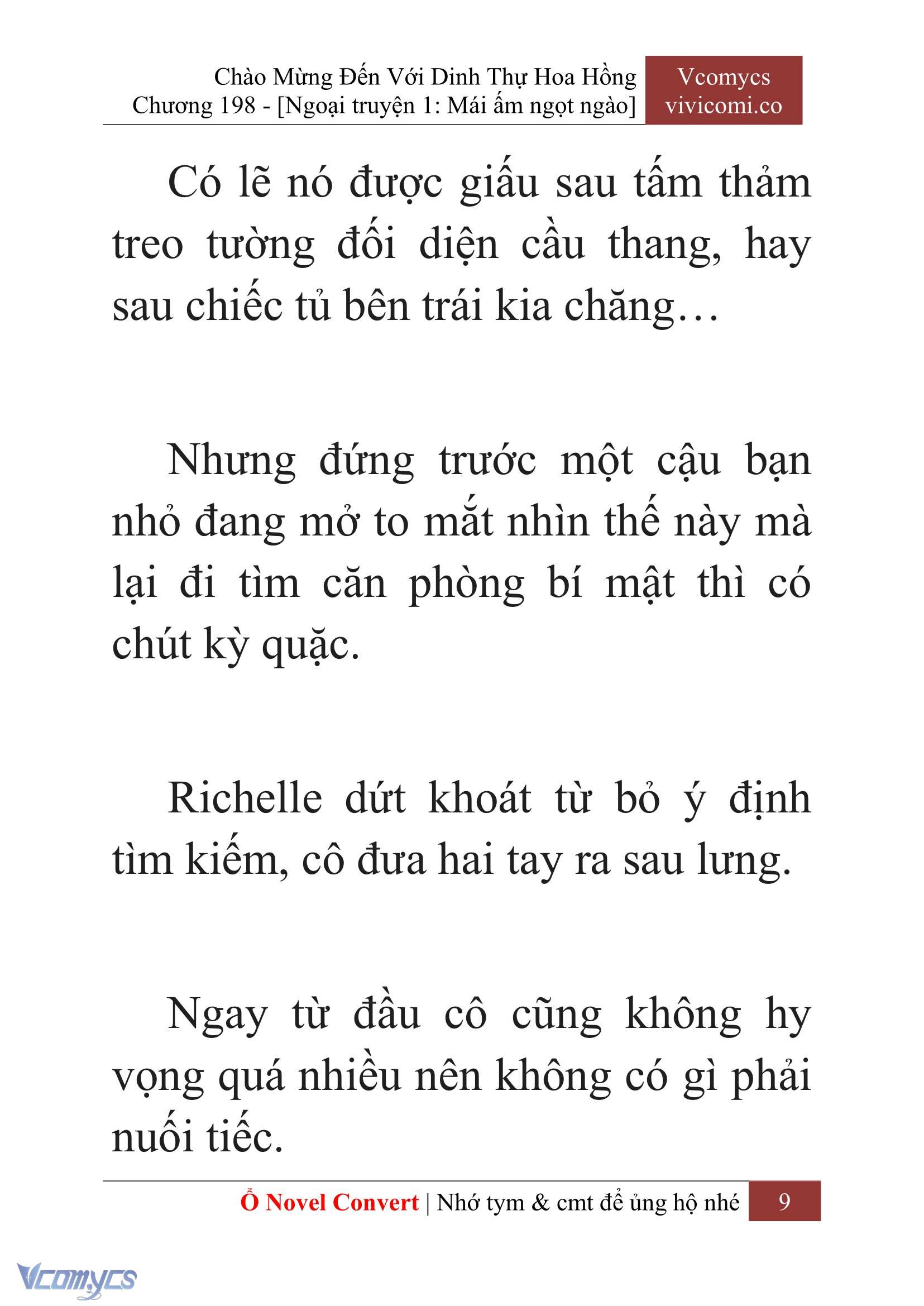 [Novel] Chào Mừng Đến Với Dinh Thự Hoa Hồng Chap 198 - Next Chap 199