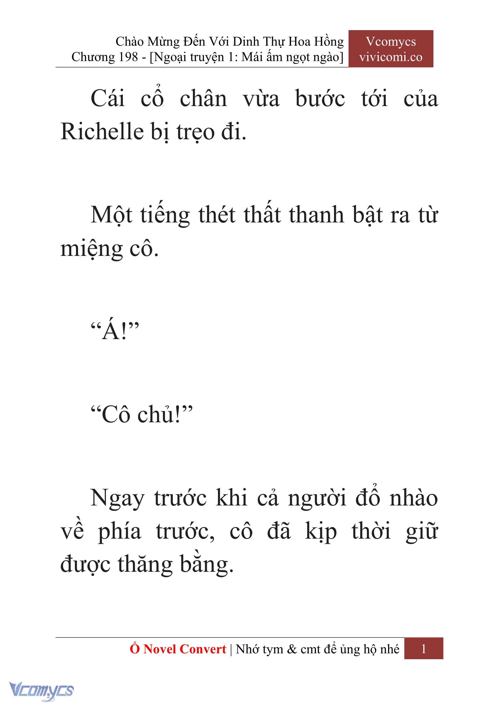 [Novel] Chào Mừng Đến Với Dinh Thự Hoa Hồng Chap 198 - Next Chap 199