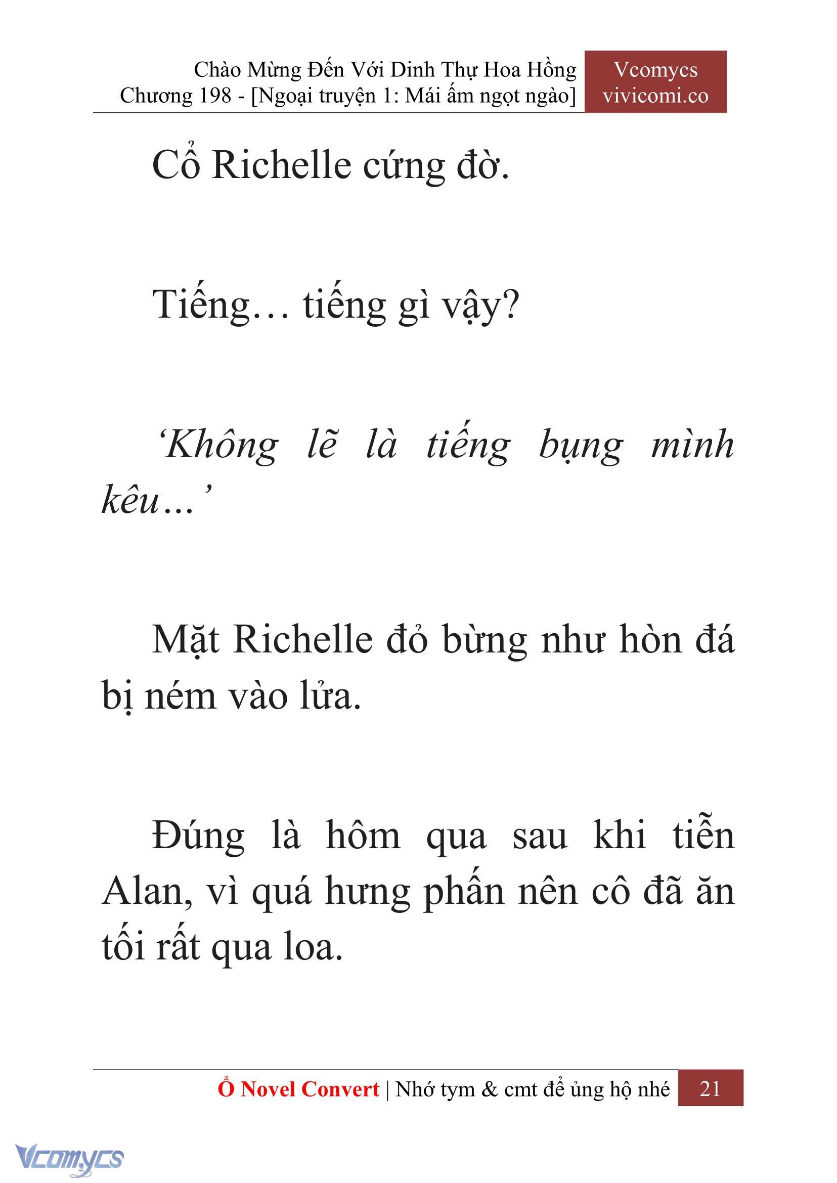 [Novel] Chào Mừng Đến Với Dinh Thự Hoa Hồng Chap 198 - Next Chap 199
