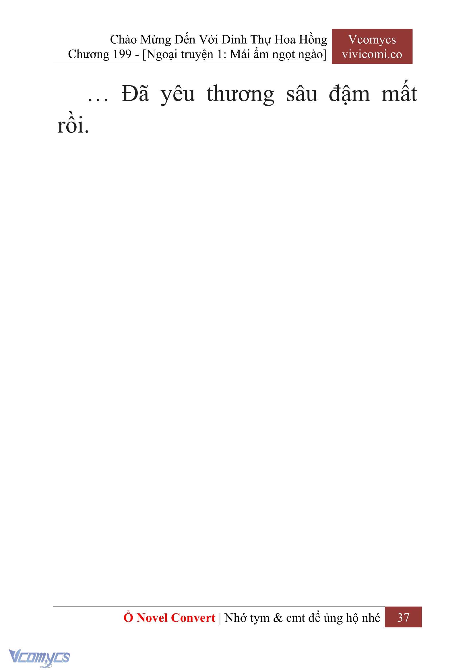 [Novel] Chào Mừng Đến Với Dinh Thự Hoa Hồng Chap 199 - Next Chap 200