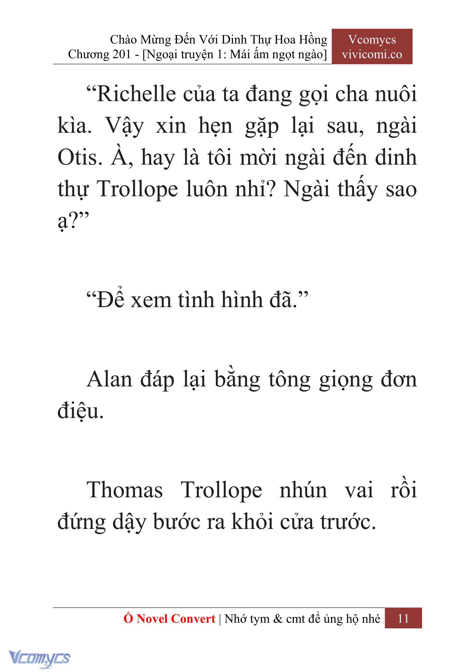 [Novel] Chào Mừng Đến Với Dinh Thự Hoa Hồng Chap 201 - Next Chap 202