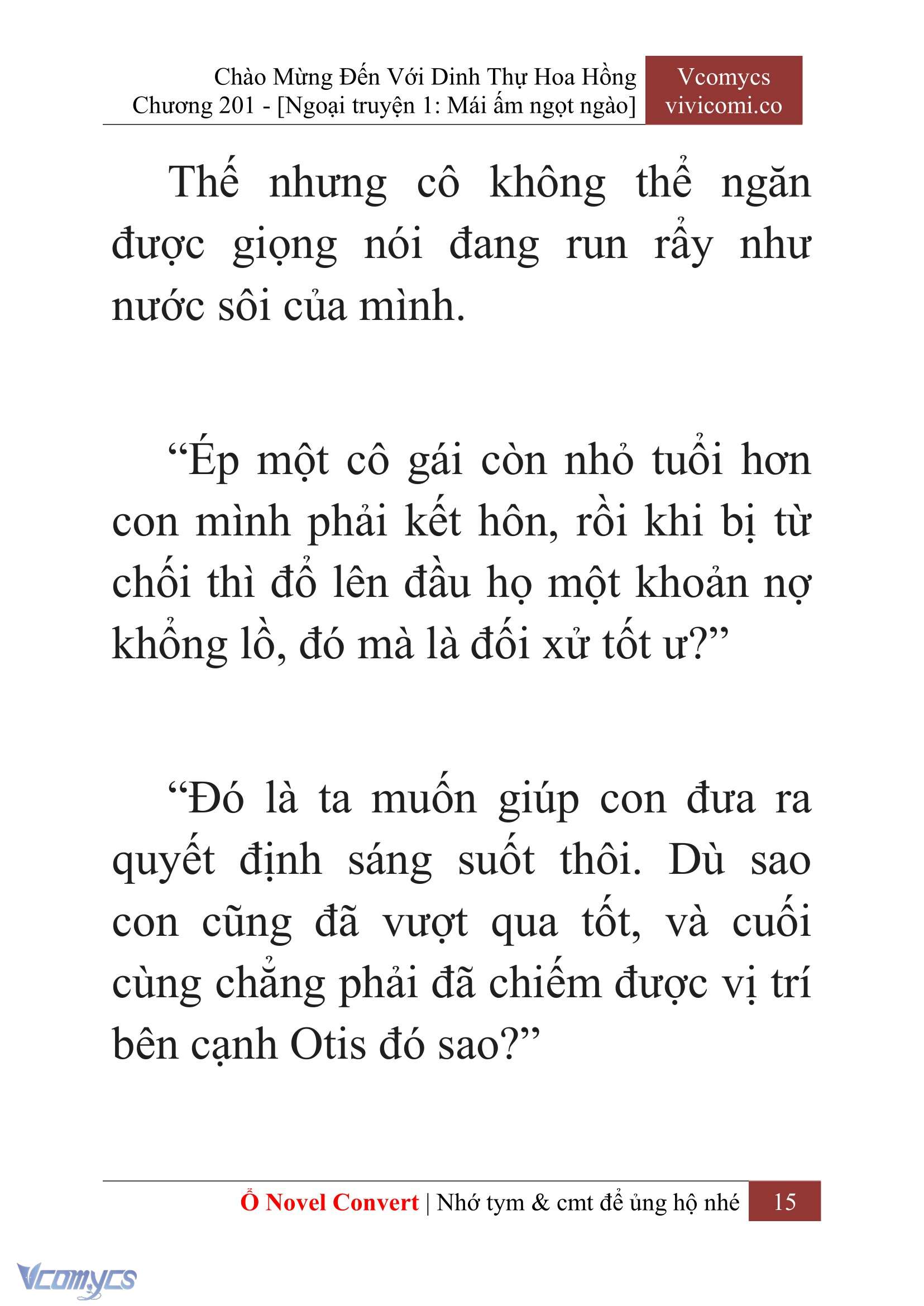 [Novel] Chào Mừng Đến Với Dinh Thự Hoa Hồng Chap 201 - Next Chap 202