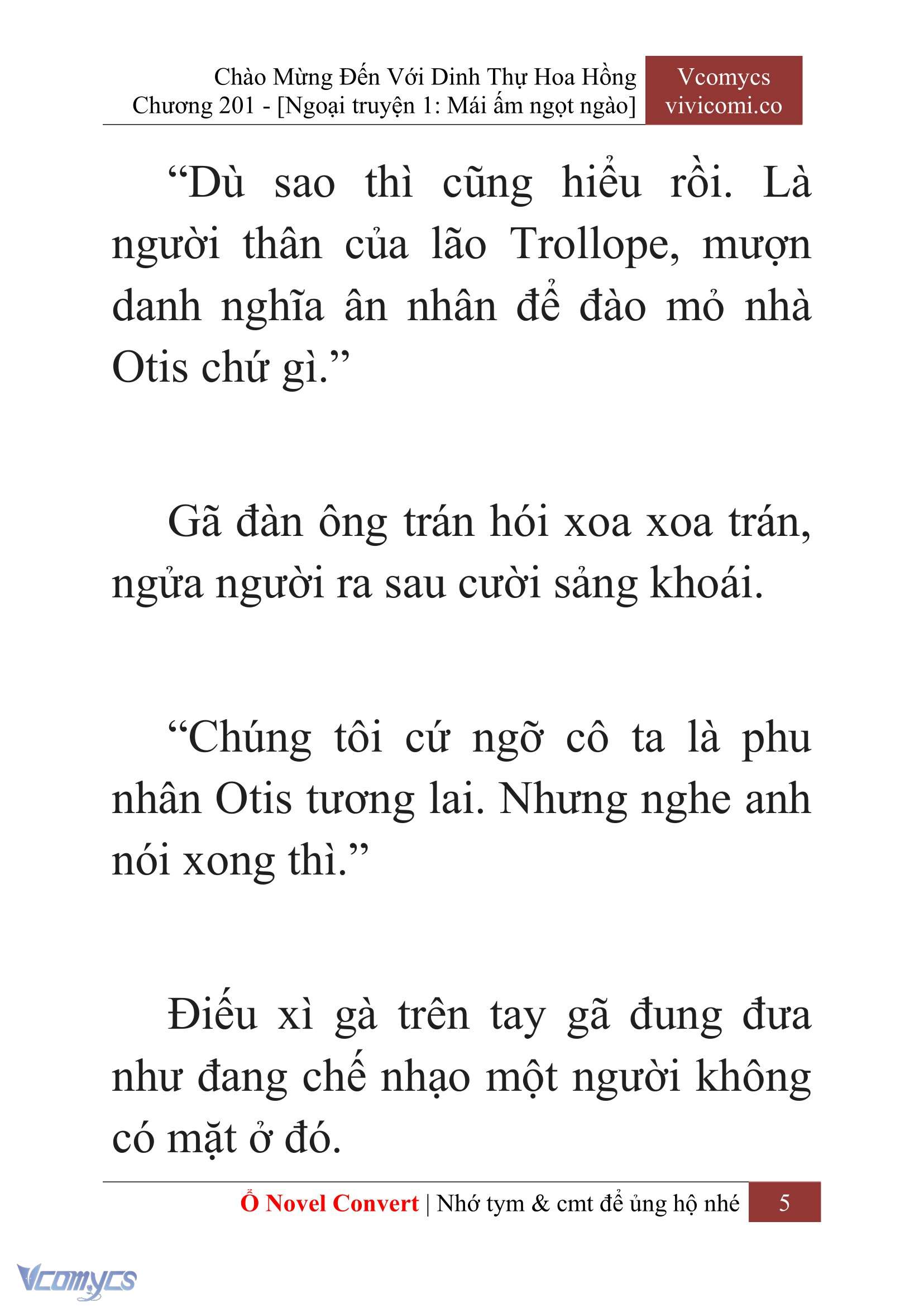 [Novel] Chào Mừng Đến Với Dinh Thự Hoa Hồng Chap 201 - Next Chap 202