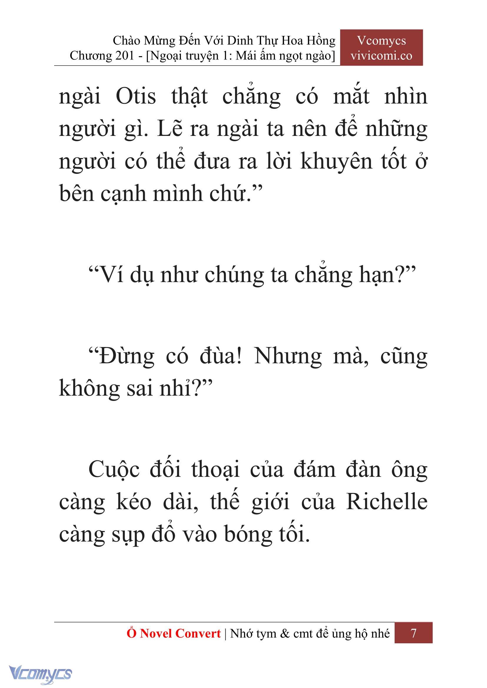 [Novel] Chào Mừng Đến Với Dinh Thự Hoa Hồng Chap 201 - Next Chap 202