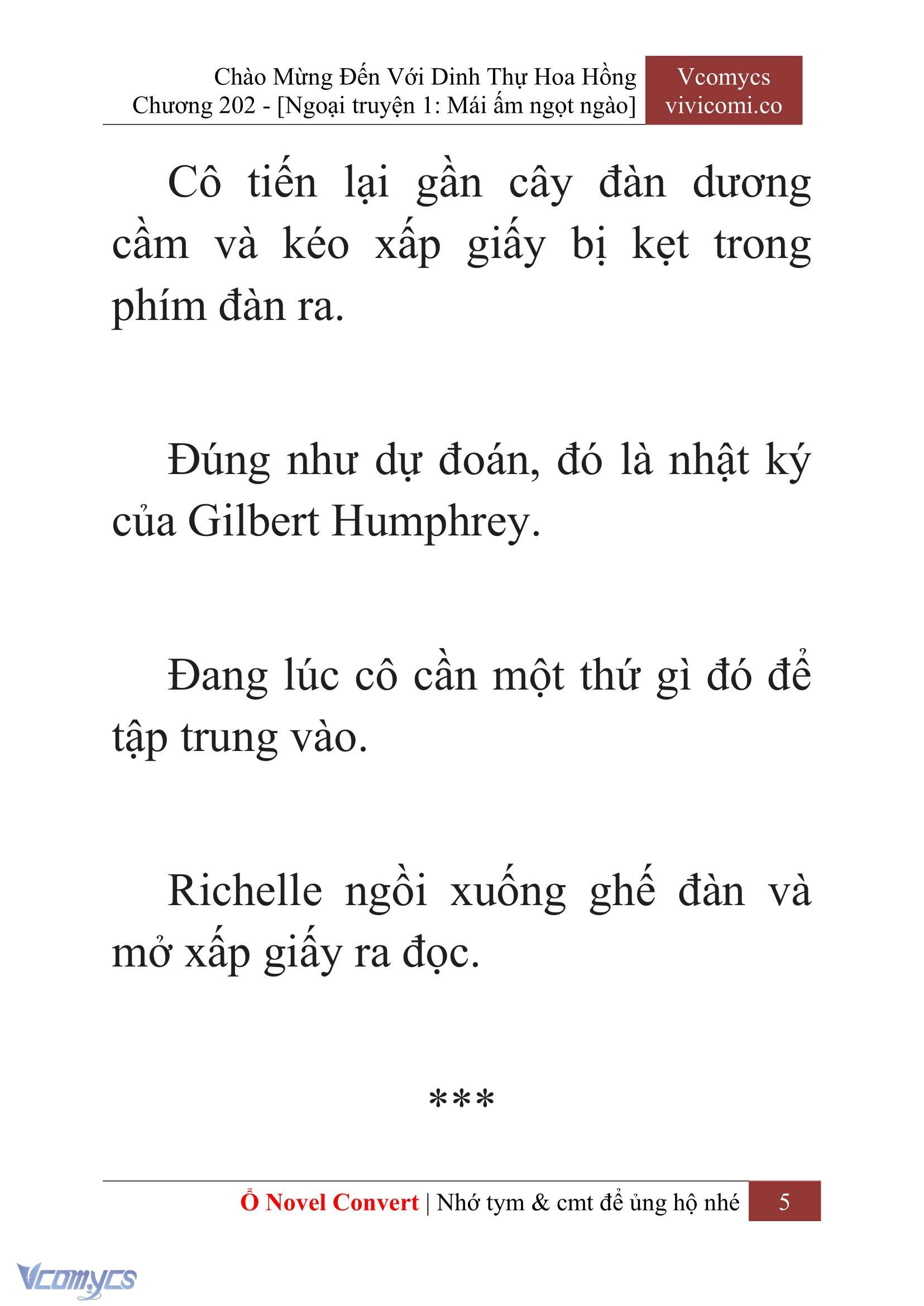 [Novel] Chào Mừng Đến Với Dinh Thự Hoa Hồng Chap 202 - Next Chap 203