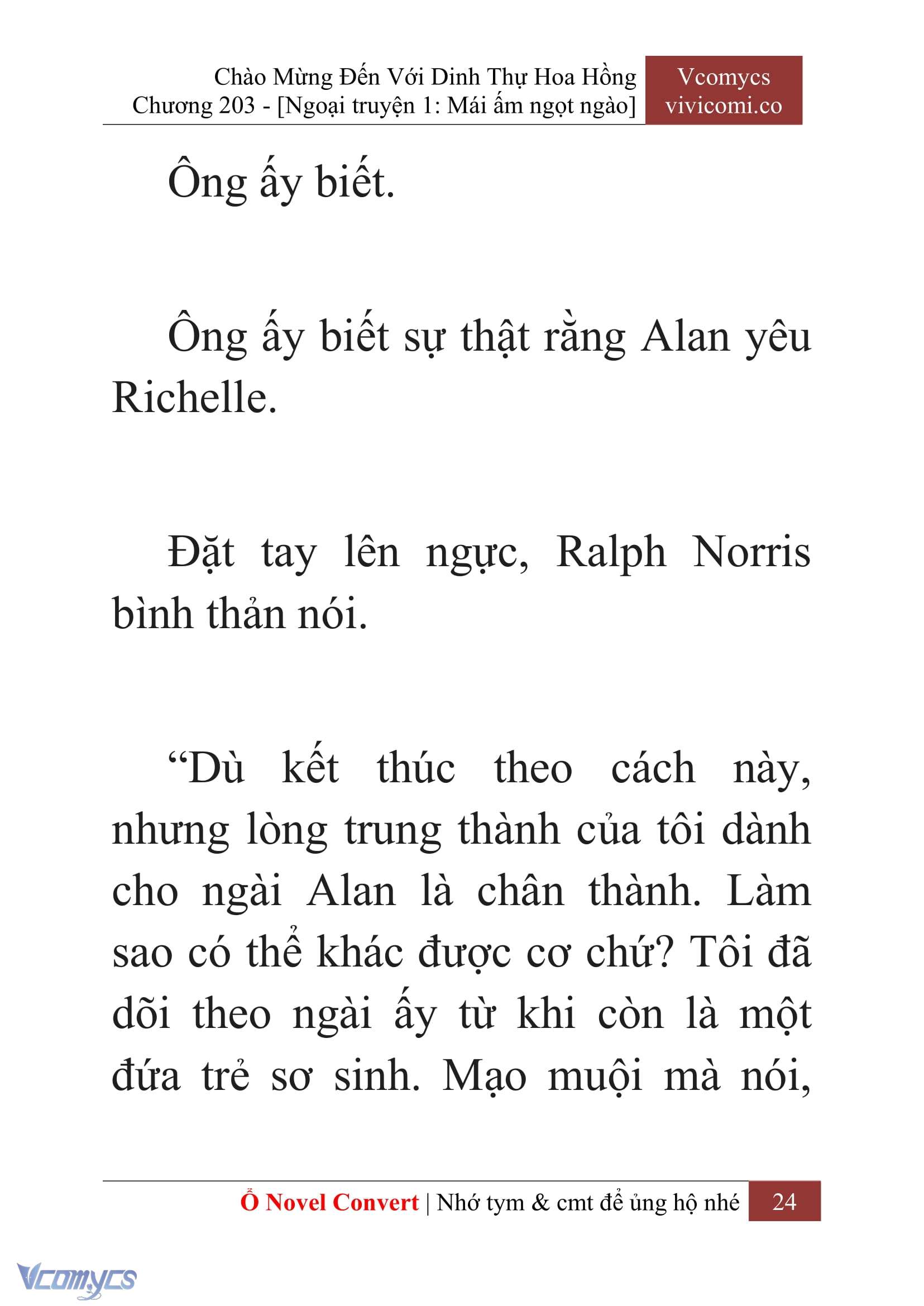[Novel] Chào Mừng Đến Với Dinh Thự Hoa Hồng Chap 203 - Next Chap 204