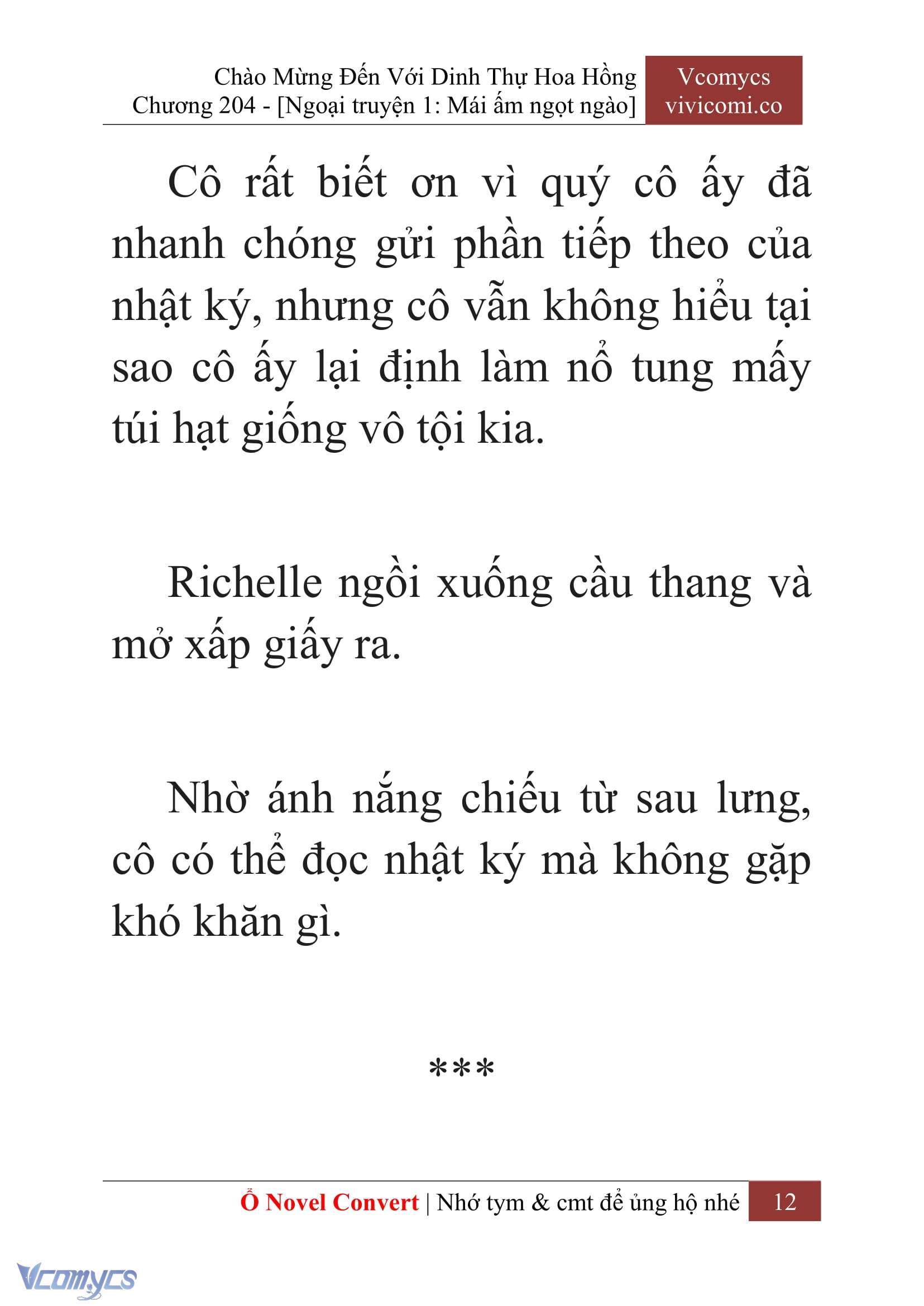 [Novel] Chào Mừng Đến Với Dinh Thự Hoa Hồng Chap 204 - Next Chap 205