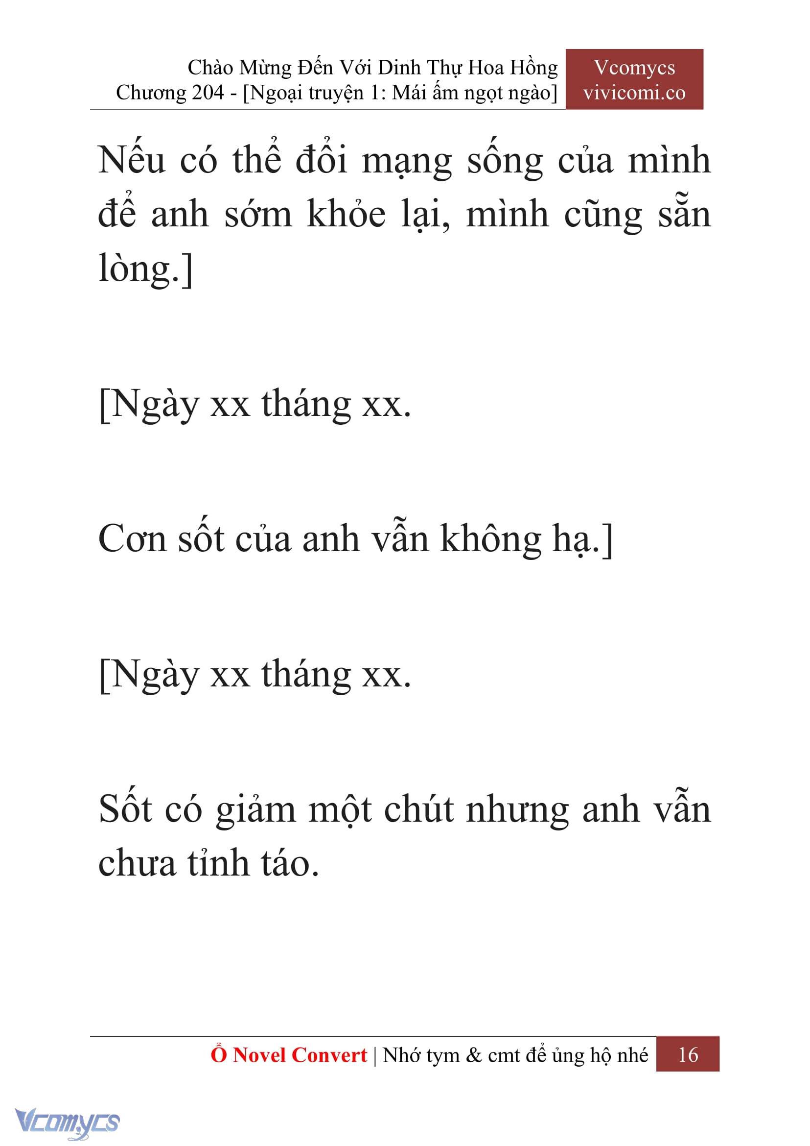 [Novel] Chào Mừng Đến Với Dinh Thự Hoa Hồng Chap 204 - Next Chap 205