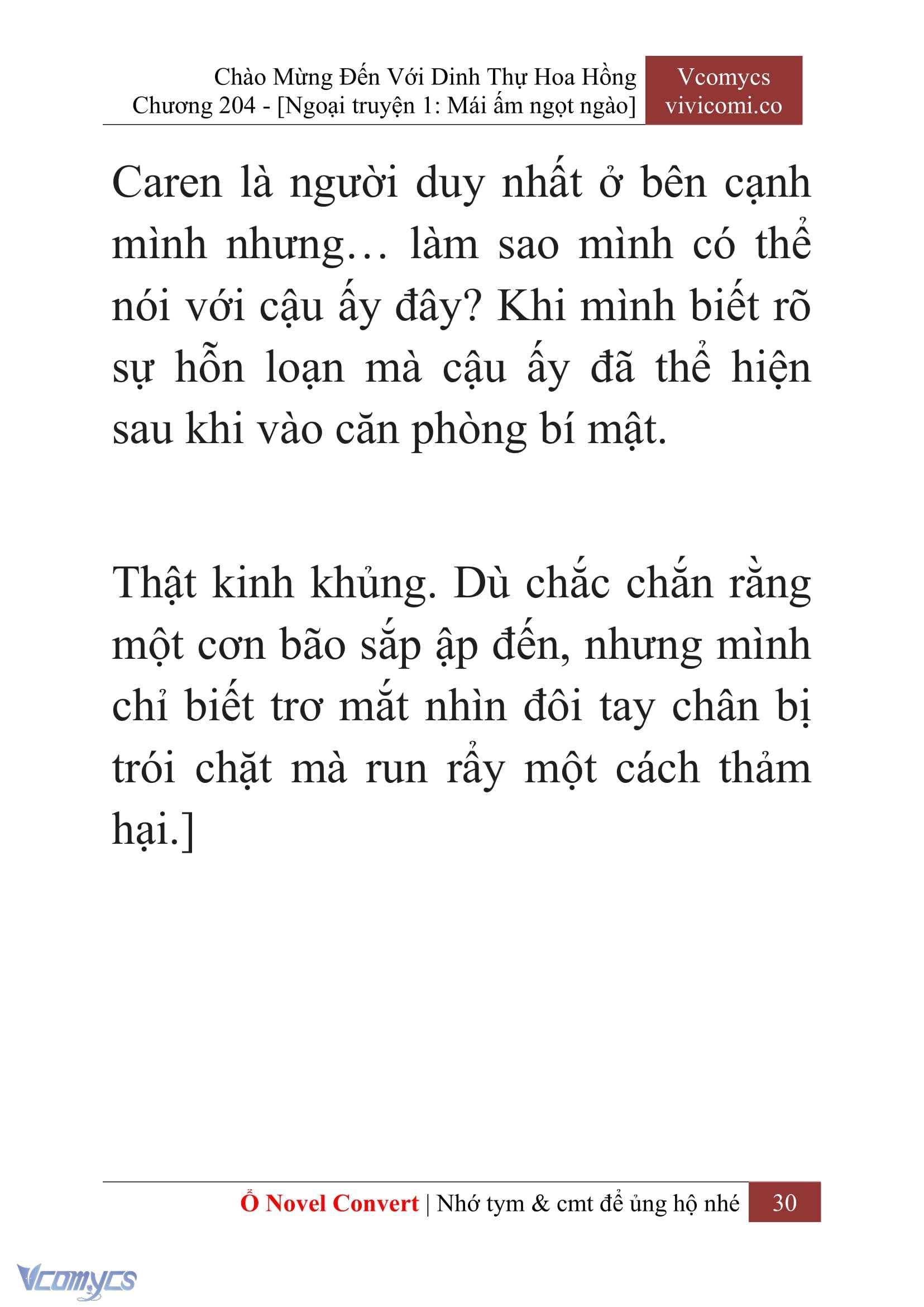 [Novel] Chào Mừng Đến Với Dinh Thự Hoa Hồng Chap 204 - Next Chap 205