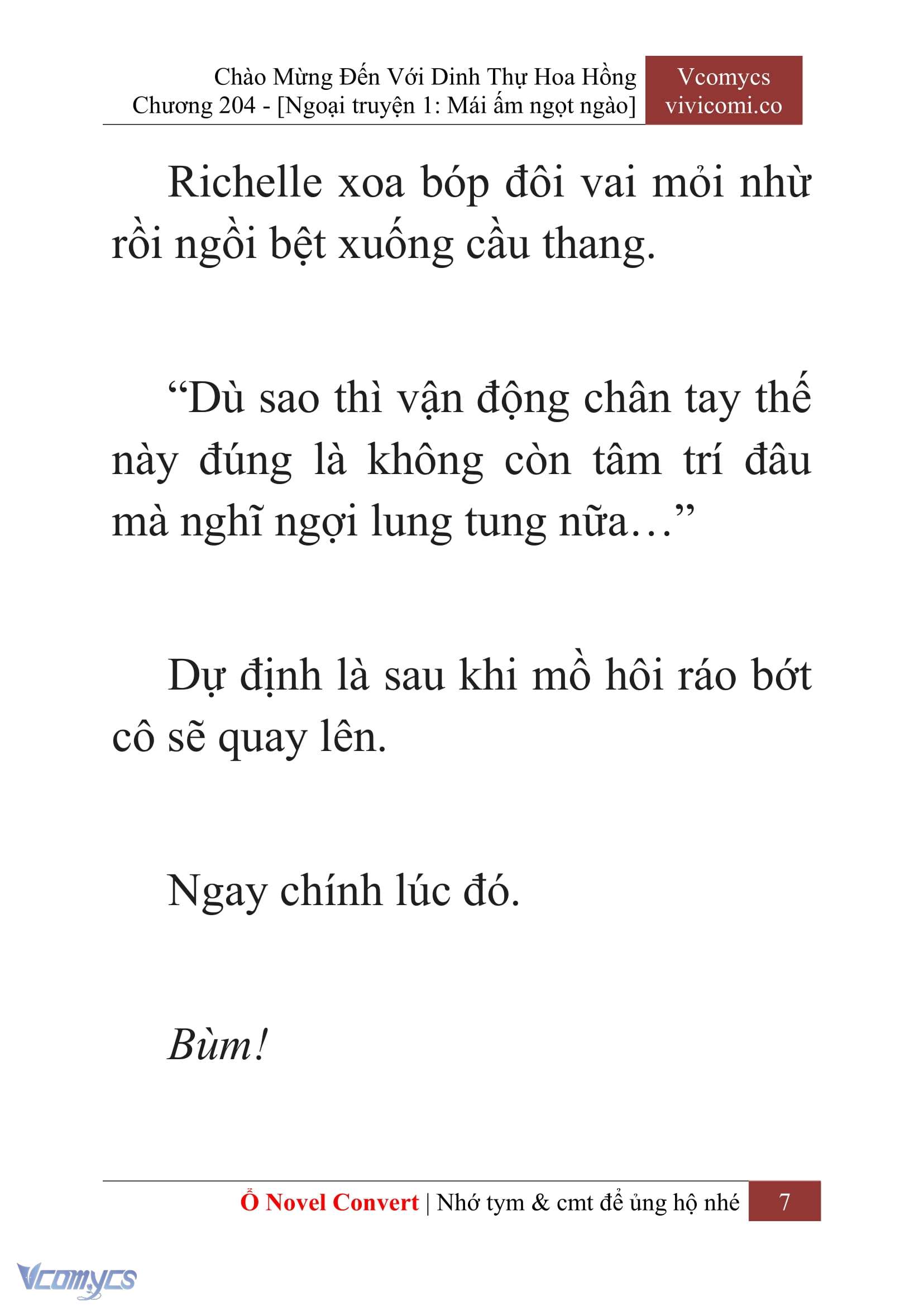 [Novel] Chào Mừng Đến Với Dinh Thự Hoa Hồng Chap 204 - Next Chap 205