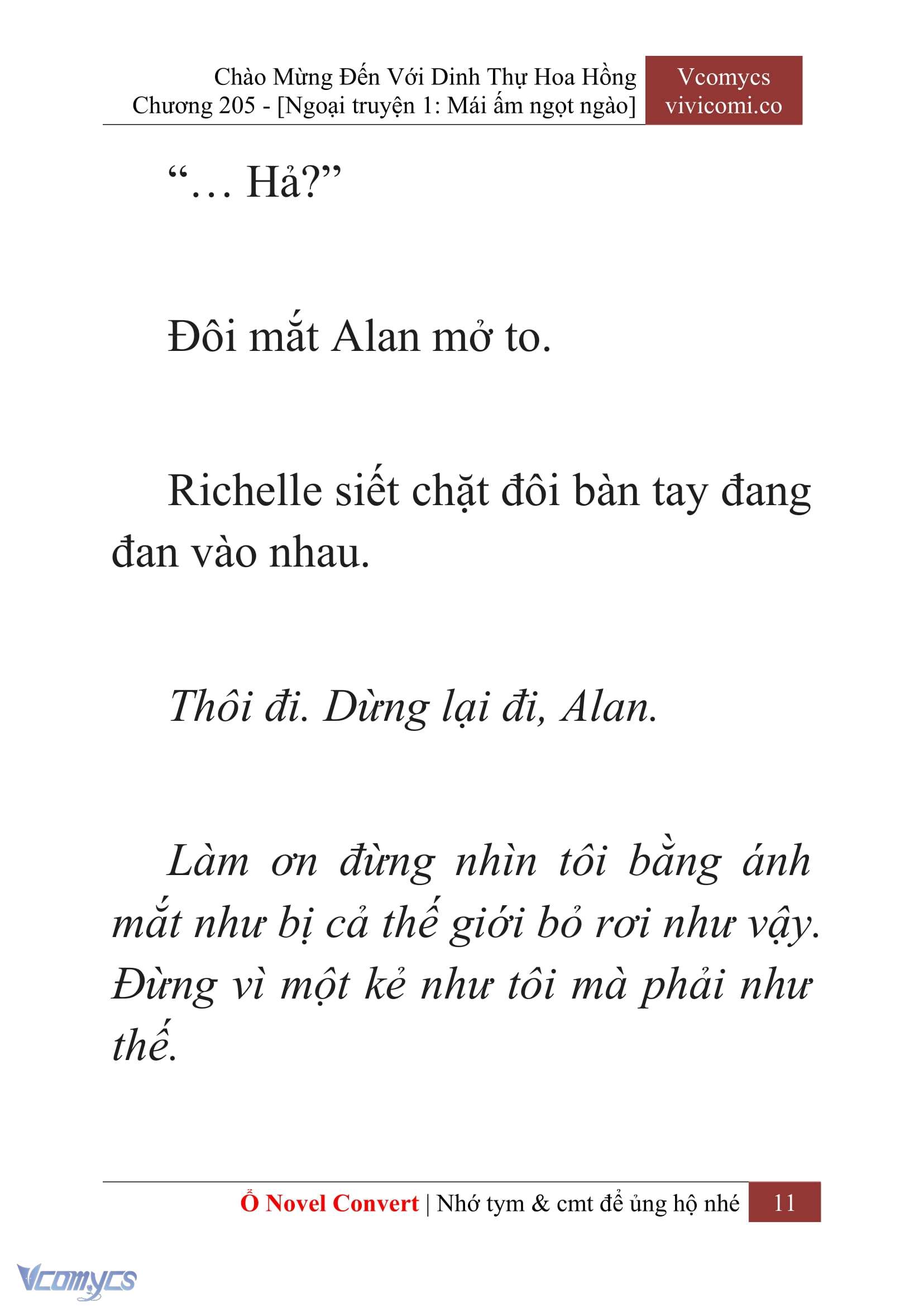 [Novel] Chào Mừng Đến Với Dinh Thự Hoa Hồng Chap 205 - Next Chap 206