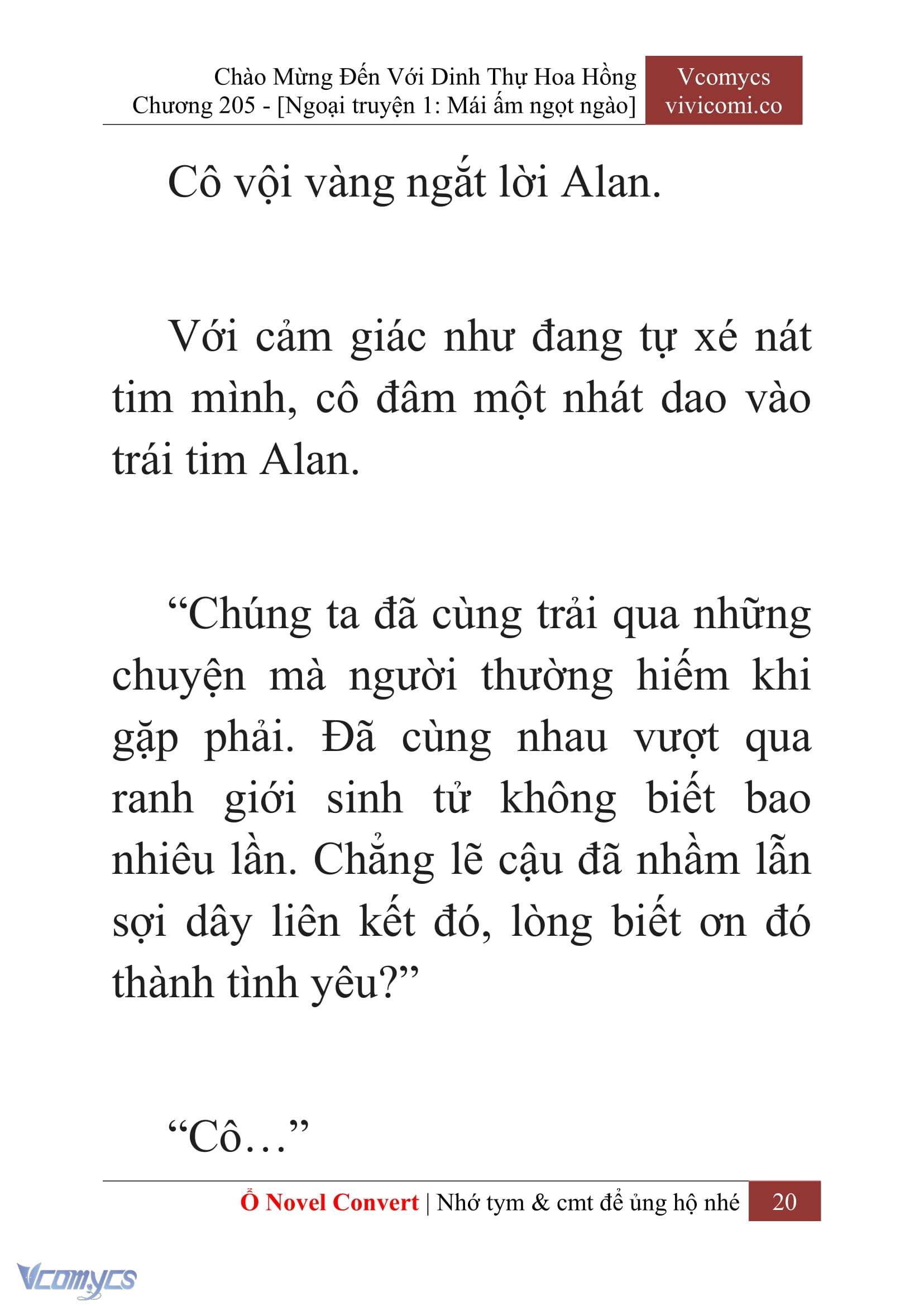 [Novel] Chào Mừng Đến Với Dinh Thự Hoa Hồng Chap 205 - Next Chap 206