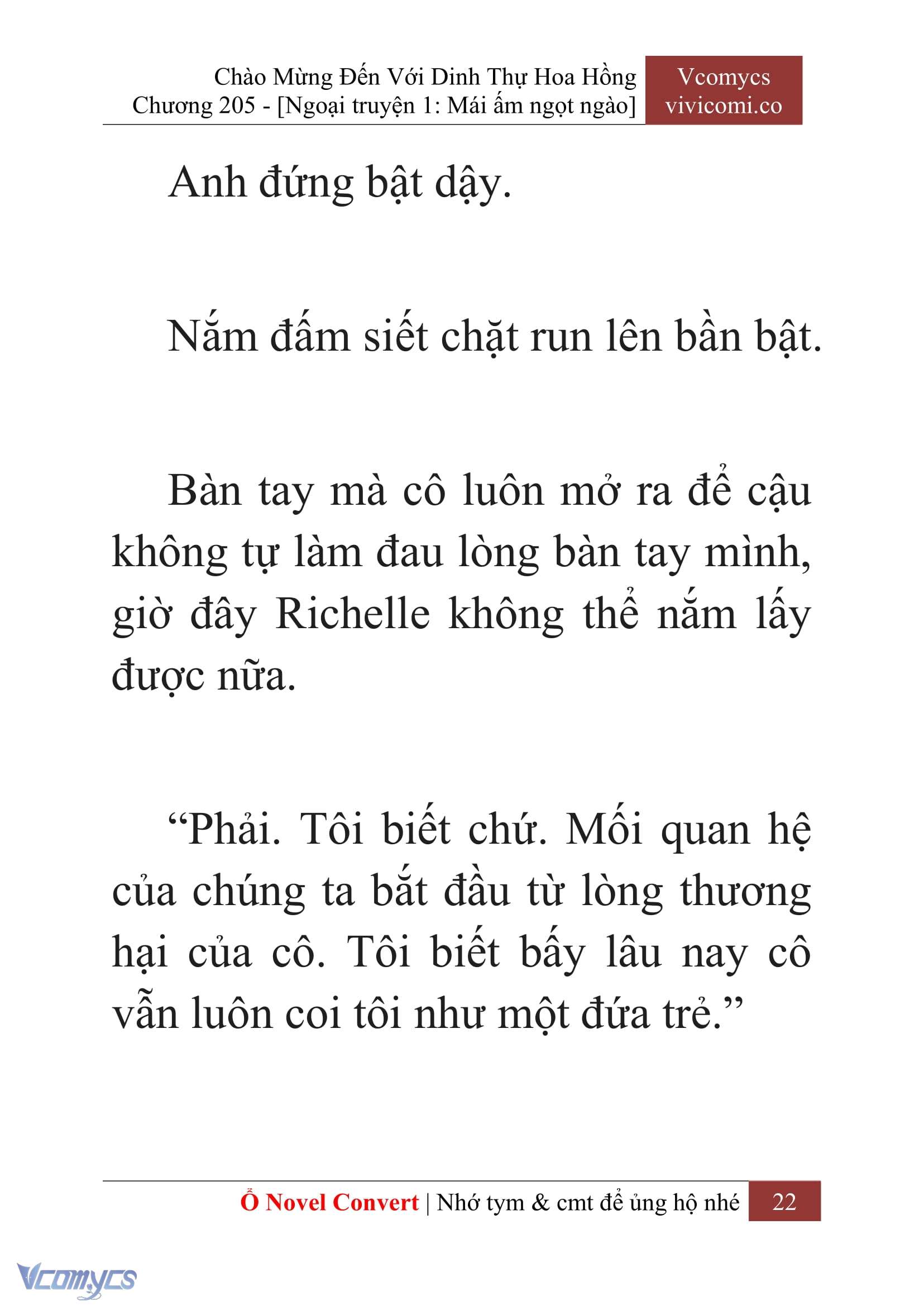 [Novel] Chào Mừng Đến Với Dinh Thự Hoa Hồng Chap 205 - Next Chap 206