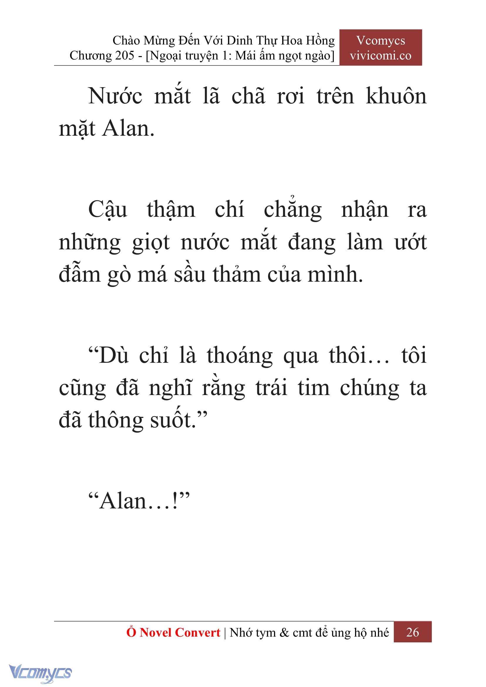 [Novel] Chào Mừng Đến Với Dinh Thự Hoa Hồng Chap 205 - Next Chap 206