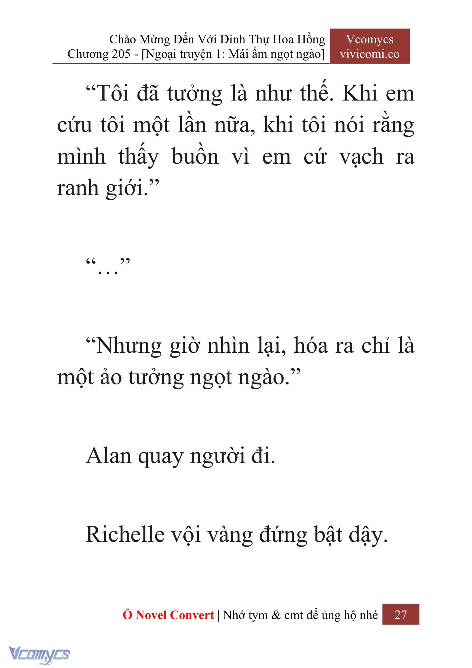 [Novel] Chào Mừng Đến Với Dinh Thự Hoa Hồng Chap 205 - Next Chap 206