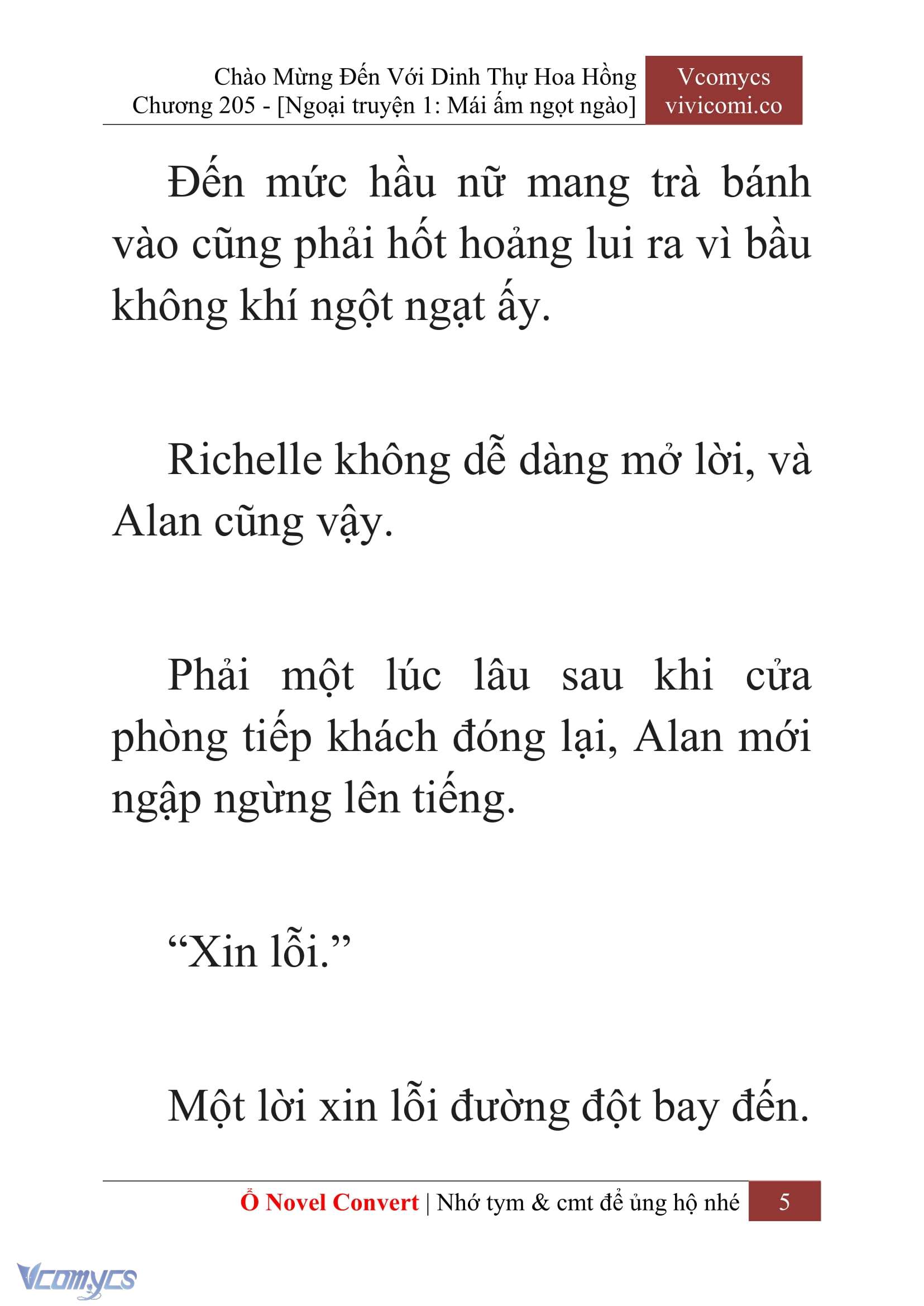 [Novel] Chào Mừng Đến Với Dinh Thự Hoa Hồng Chap 205 - Next Chap 206