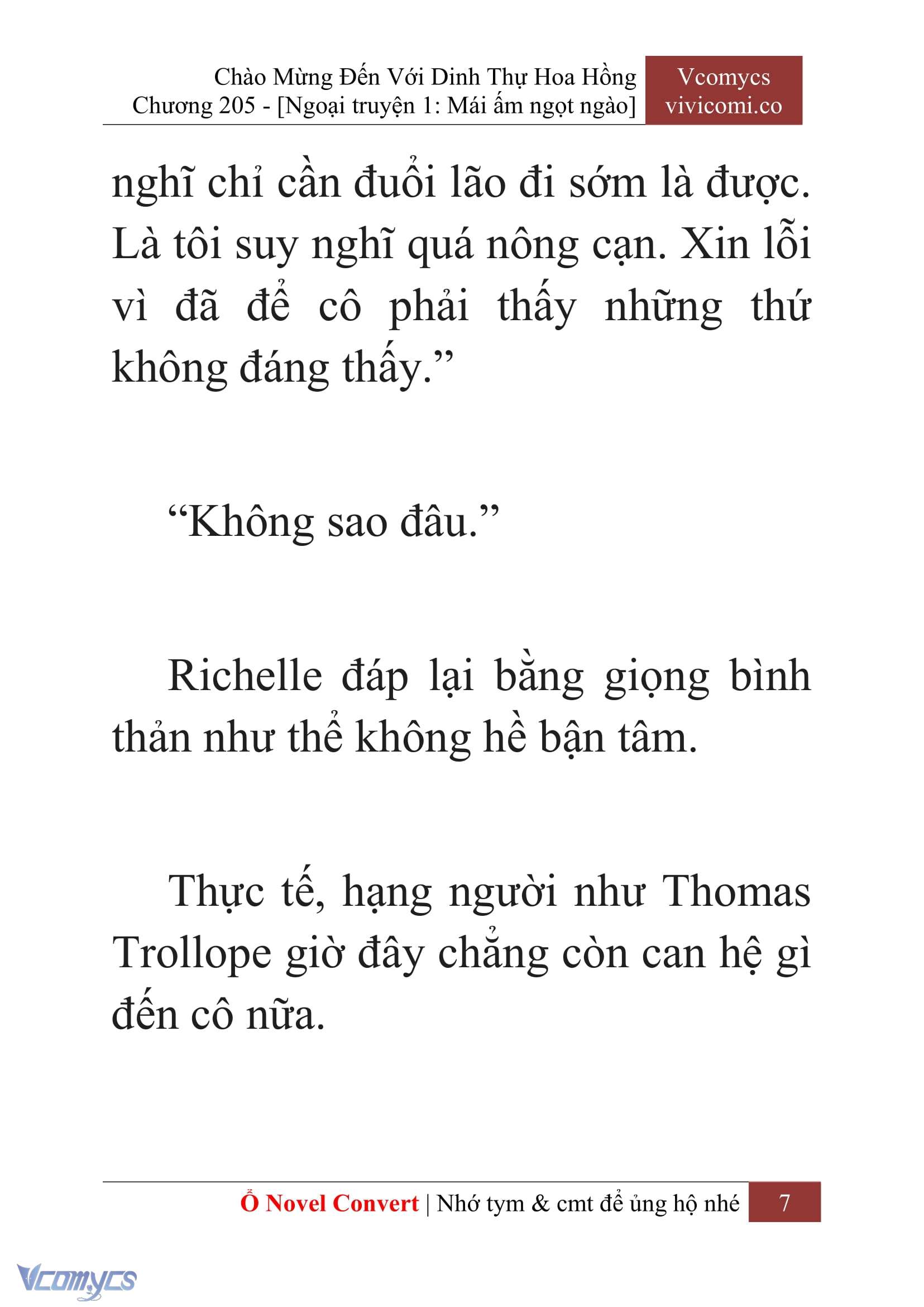 [Novel] Chào Mừng Đến Với Dinh Thự Hoa Hồng Chap 205 - Next Chap 206