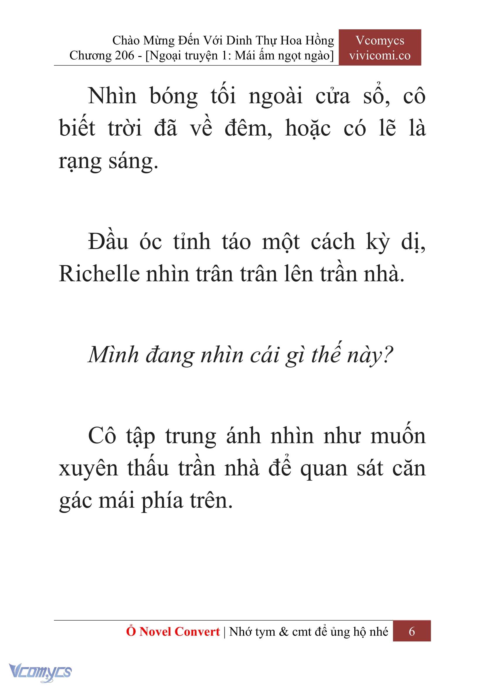 [Novel] Chào Mừng Đến Với Dinh Thự Hoa Hồng Chap 206 - Next Chap 207
