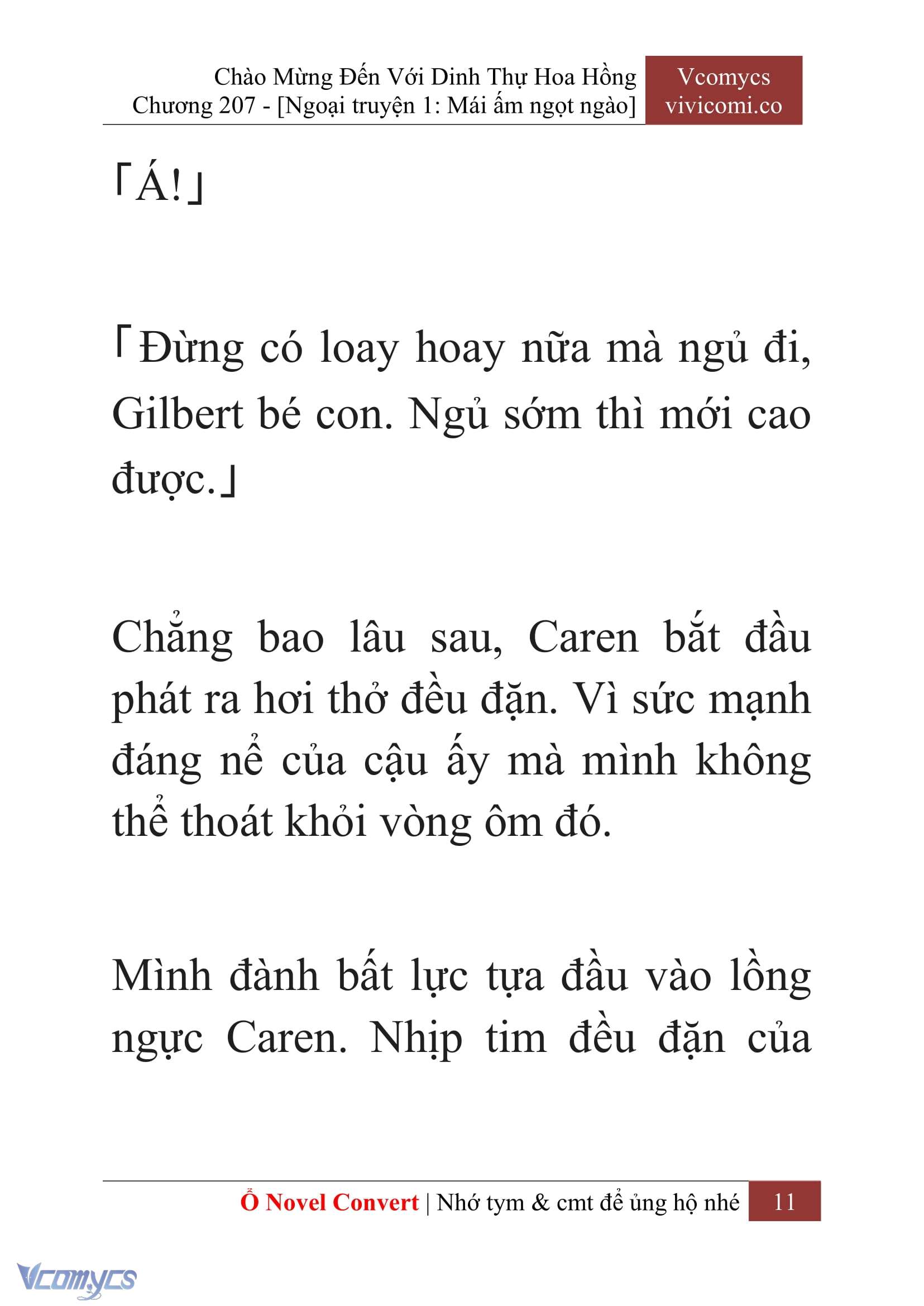 [Novel] Chào Mừng Đến Với Dinh Thự Hoa Hồng Chap 207 - Next Chap 208