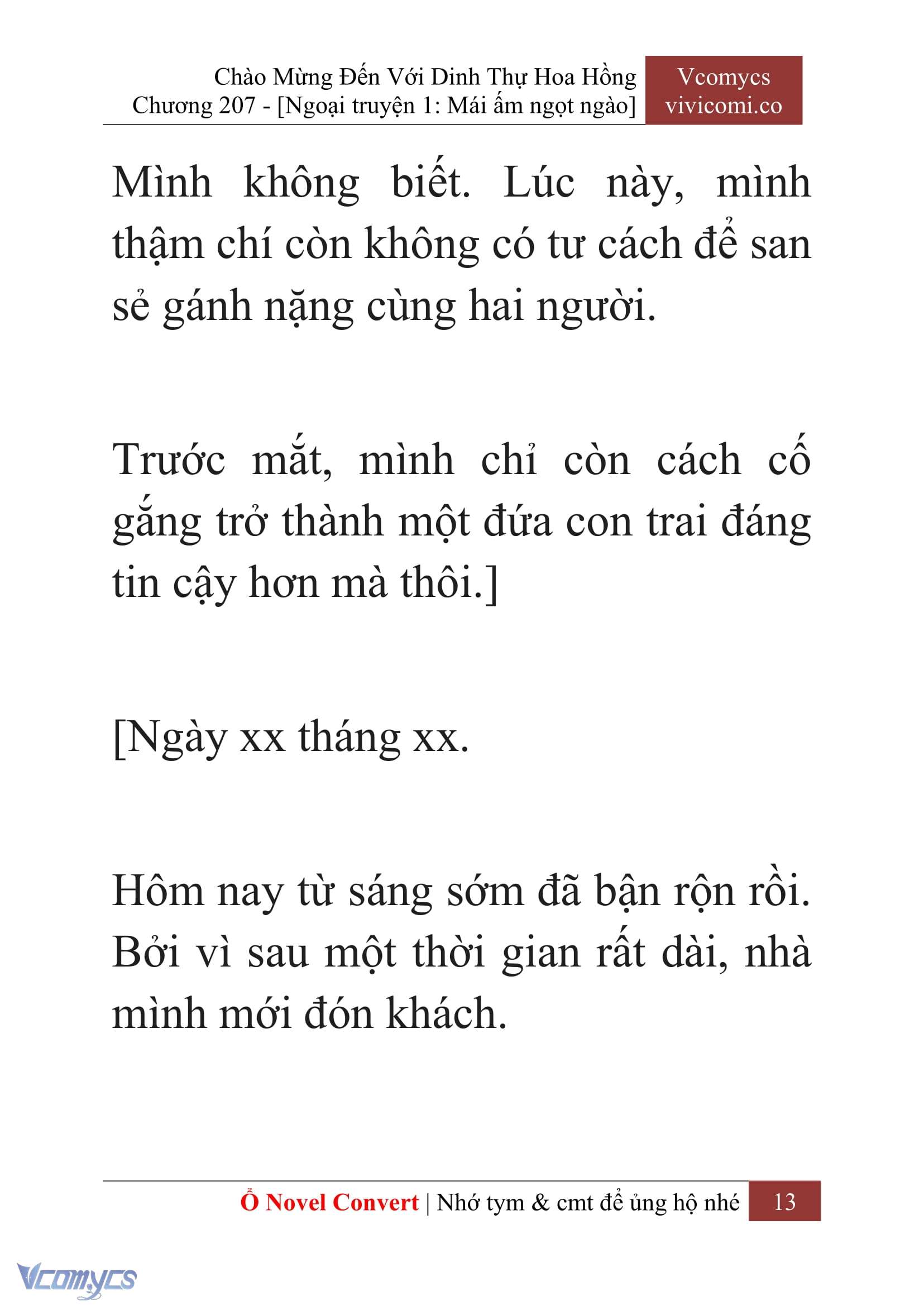 [Novel] Chào Mừng Đến Với Dinh Thự Hoa Hồng Chap 207 - Next Chap 208
