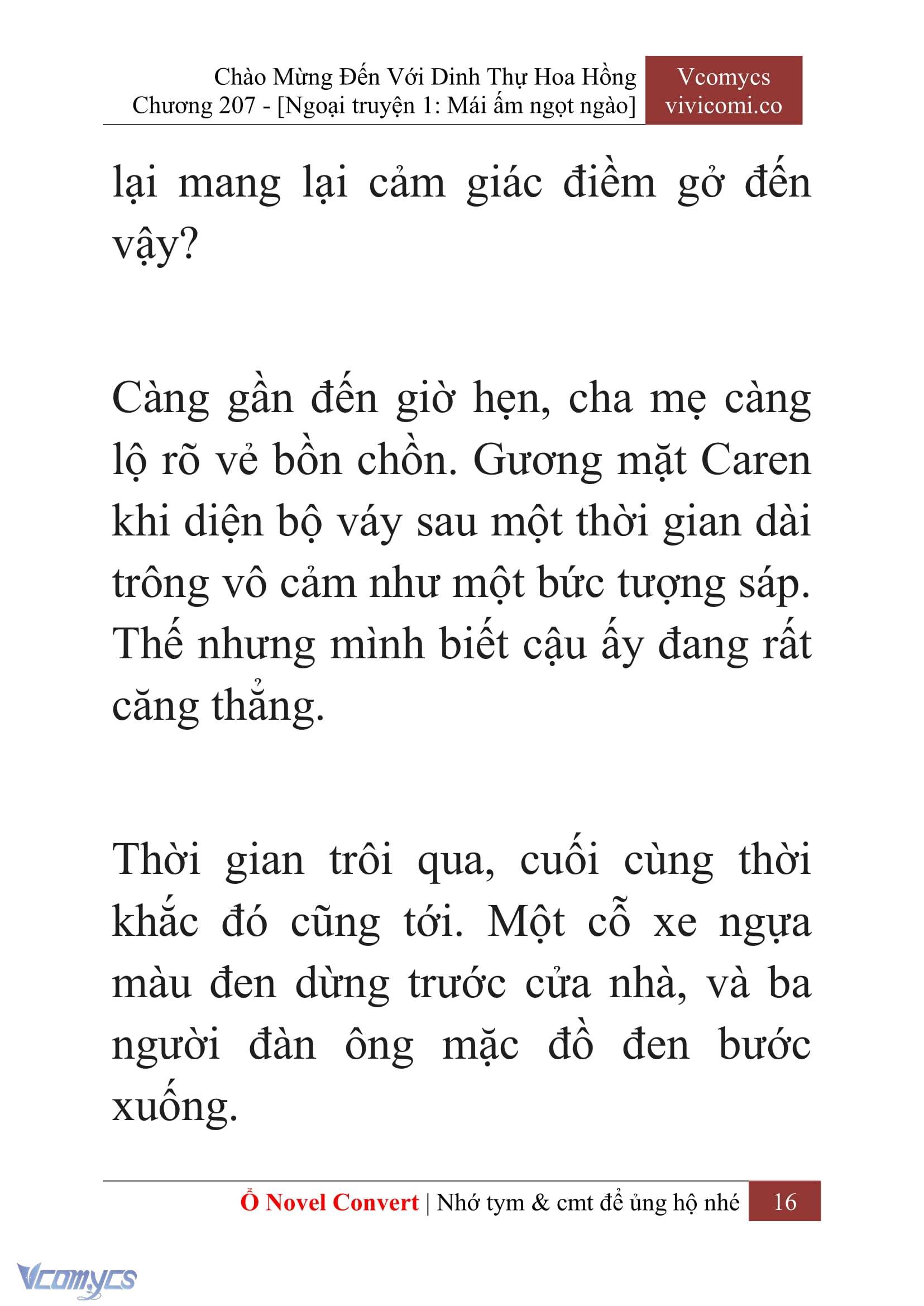 [Novel] Chào Mừng Đến Với Dinh Thự Hoa Hồng Chap 207 - Next Chap 208