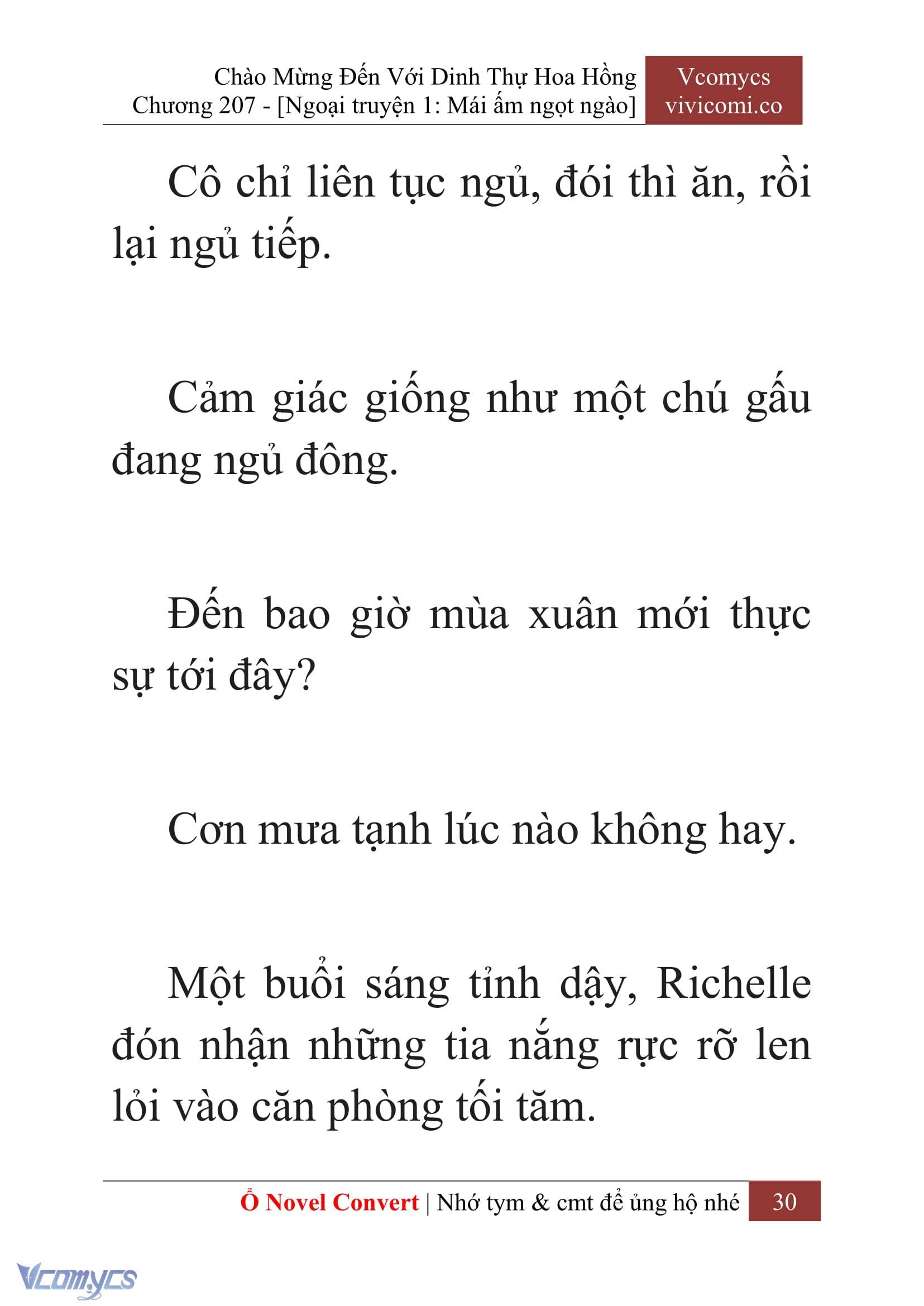 [Novel] Chào Mừng Đến Với Dinh Thự Hoa Hồng Chap 207 - Next Chap 208