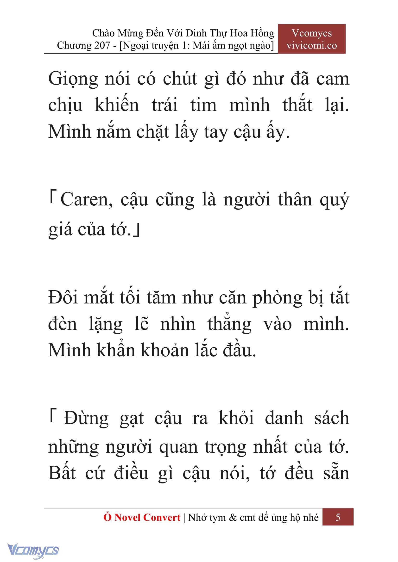 [Novel] Chào Mừng Đến Với Dinh Thự Hoa Hồng Chap 207 - Next Chap 208