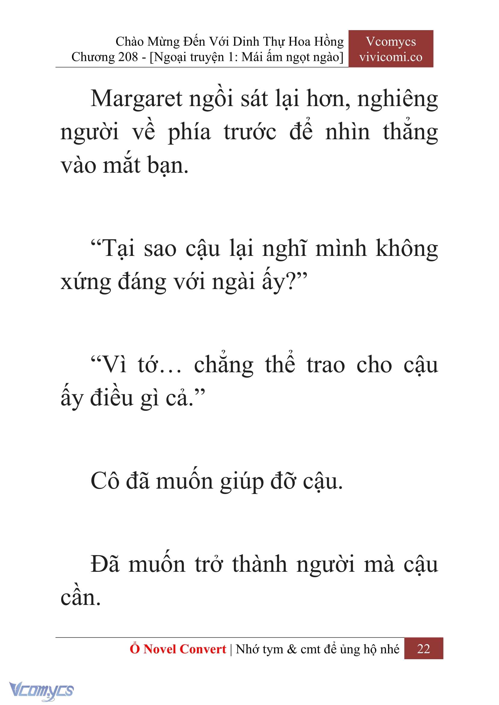 [Novel] Chào Mừng Đến Với Dinh Thự Hoa Hồng Chap 208 - Next Chap 209