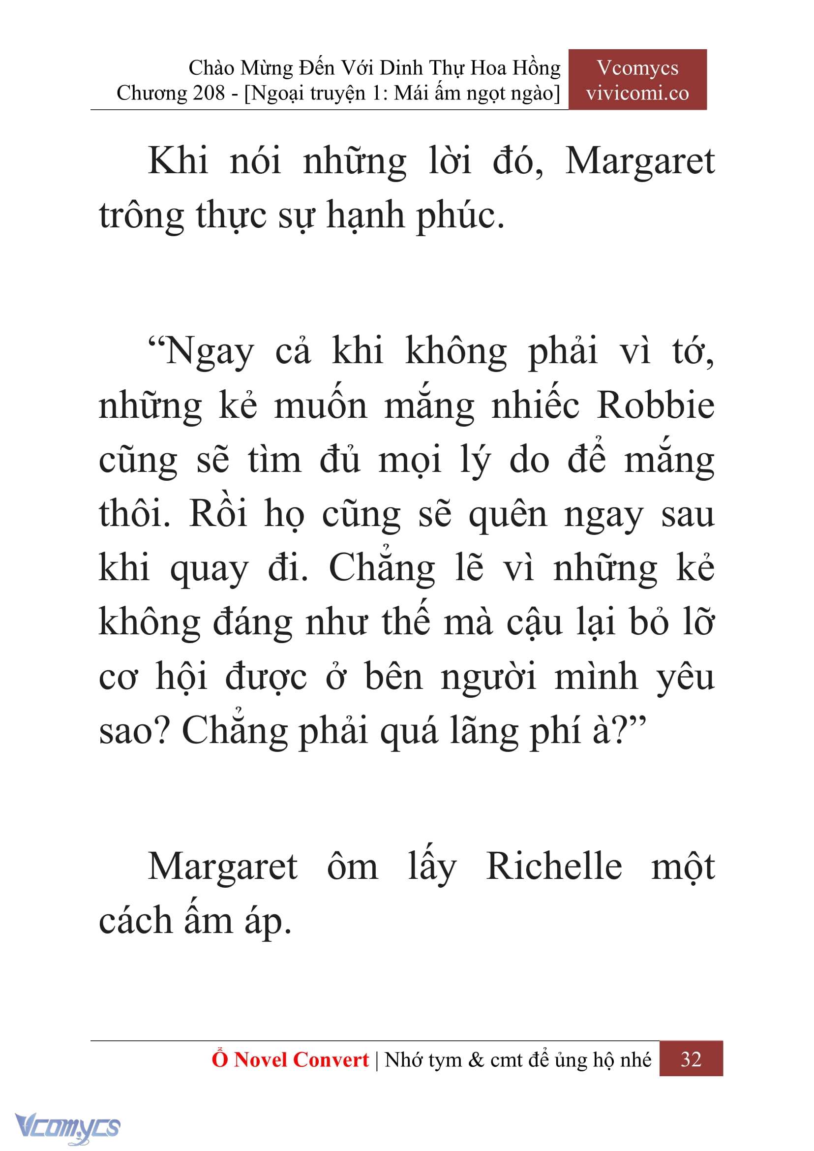 [Novel] Chào Mừng Đến Với Dinh Thự Hoa Hồng Chap 208 - Next Chap 209