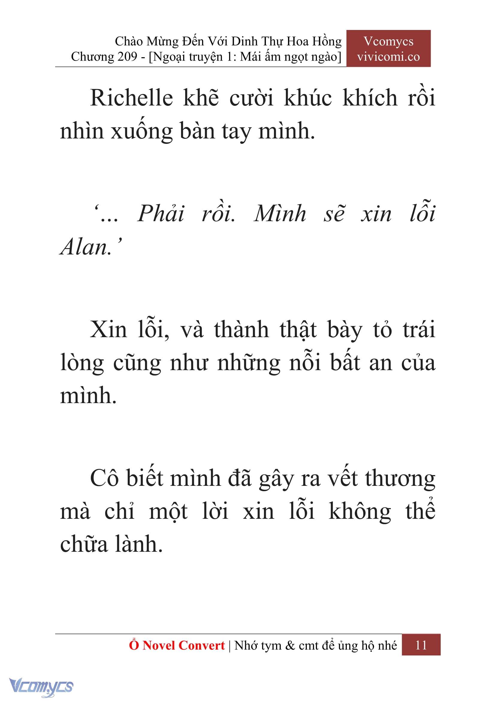 [Novel] Chào Mừng Đến Với Dinh Thự Hoa Hồng Chap 209 - Next Chap 210