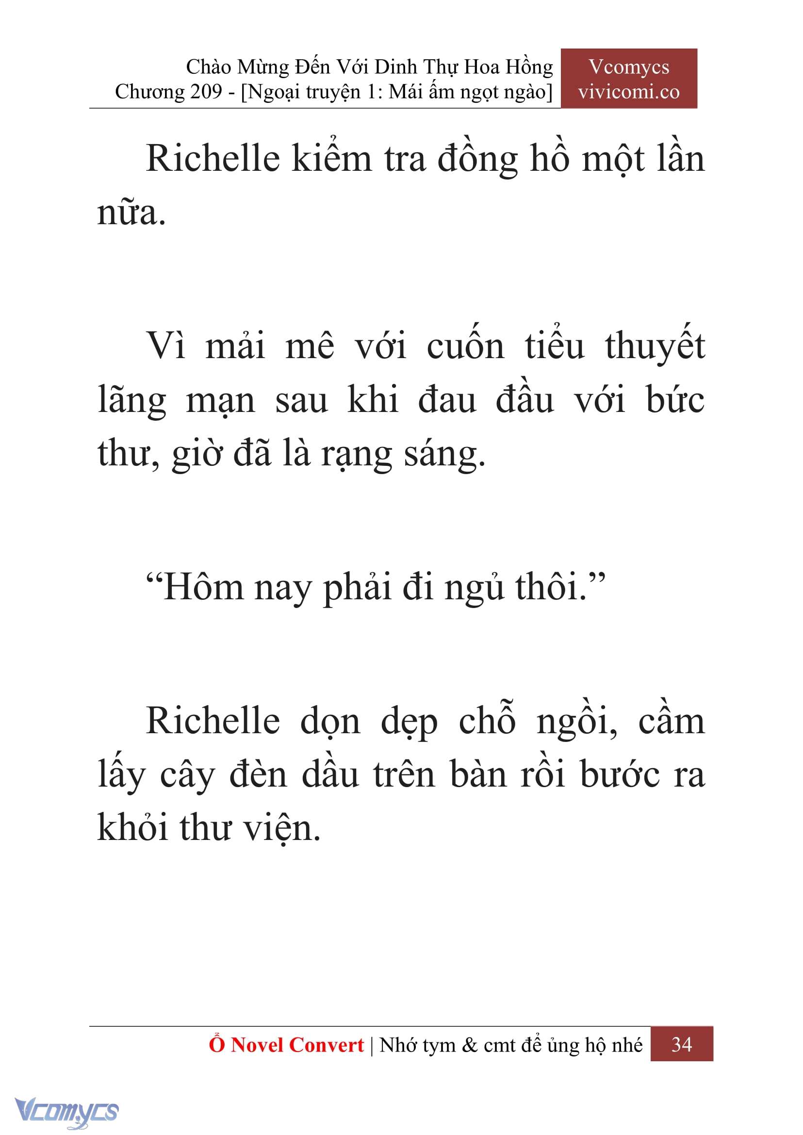 [Novel] Chào Mừng Đến Với Dinh Thự Hoa Hồng Chap 209 - Next Chap 210