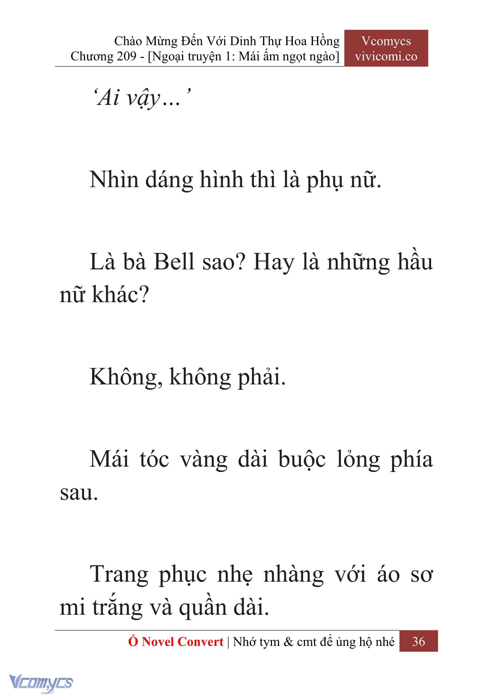 [Novel] Chào Mừng Đến Với Dinh Thự Hoa Hồng Chap 209 - Next Chap 210