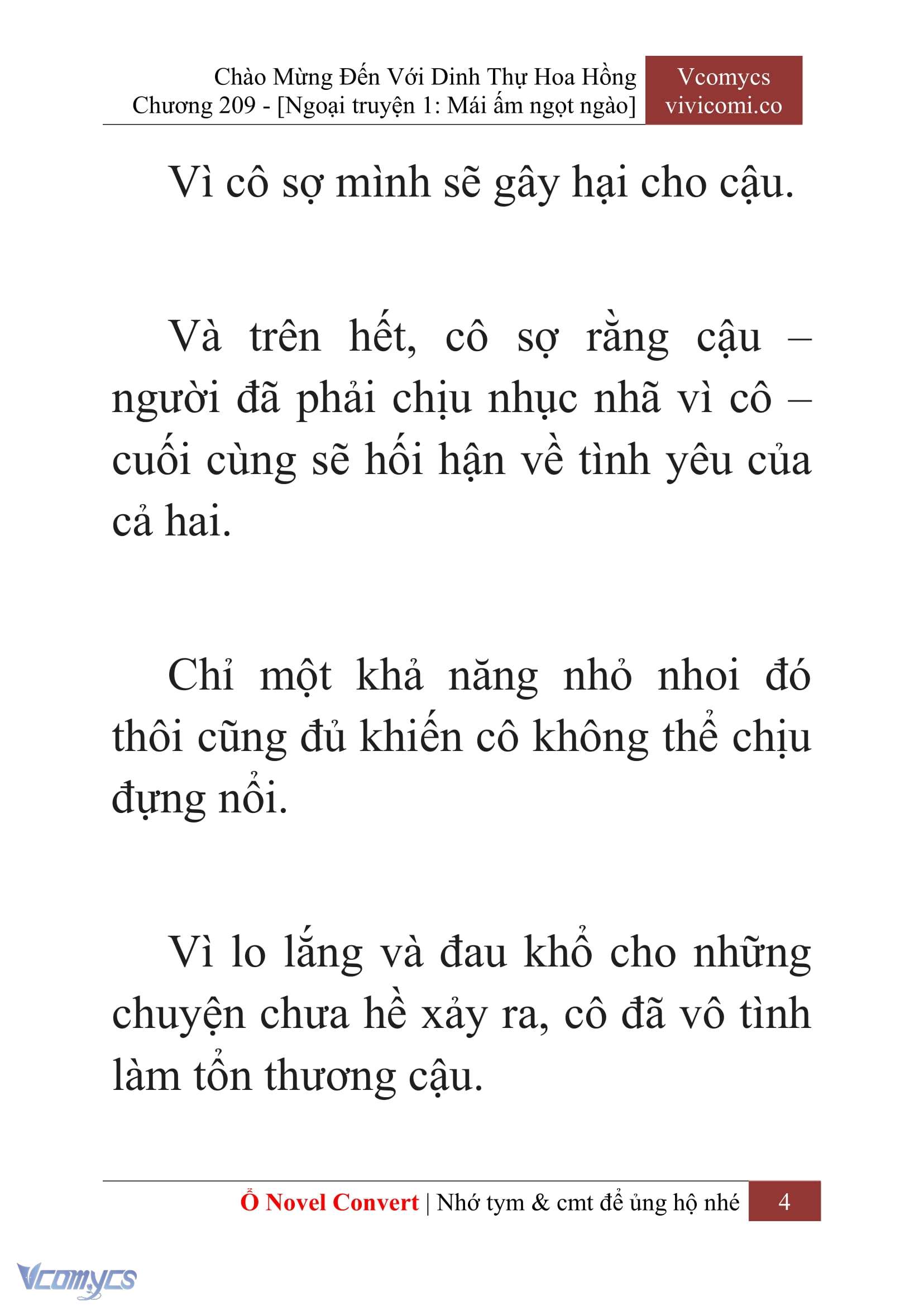 [Novel] Chào Mừng Đến Với Dinh Thự Hoa Hồng Chap 209 - Next Chap 210