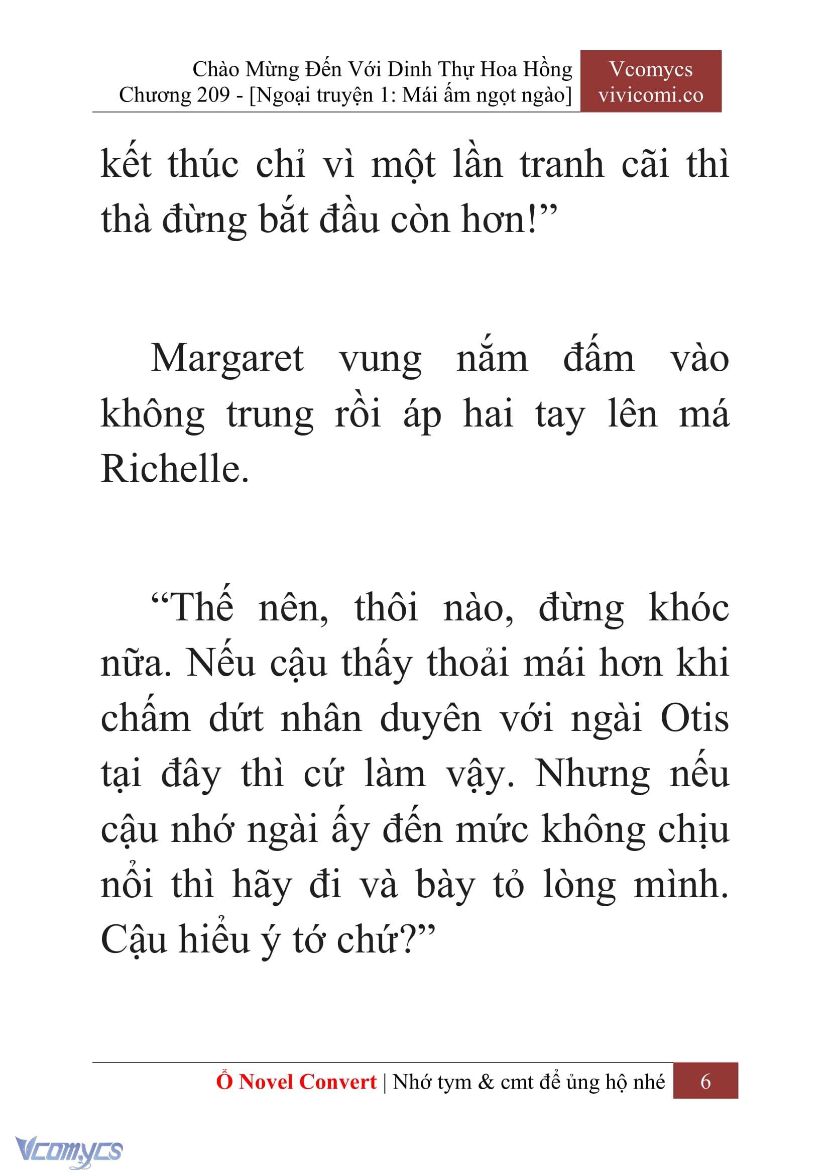 [Novel] Chào Mừng Đến Với Dinh Thự Hoa Hồng Chap 209 - Next Chap 210