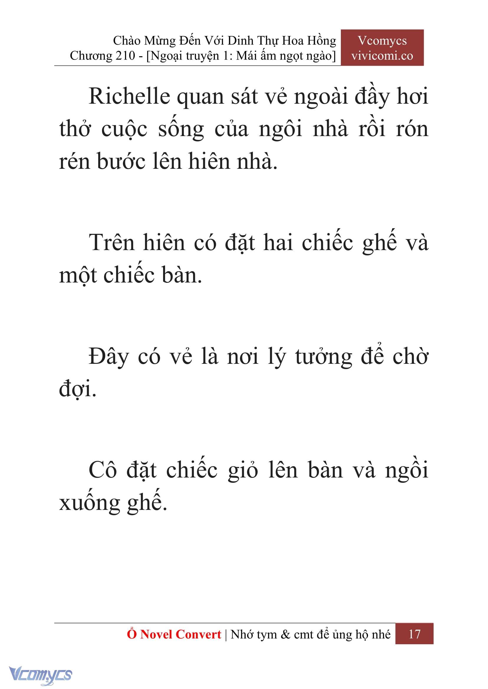[Novel] Chào Mừng Đến Với Dinh Thự Hoa Hồng Chap 210 - Next Chap 211