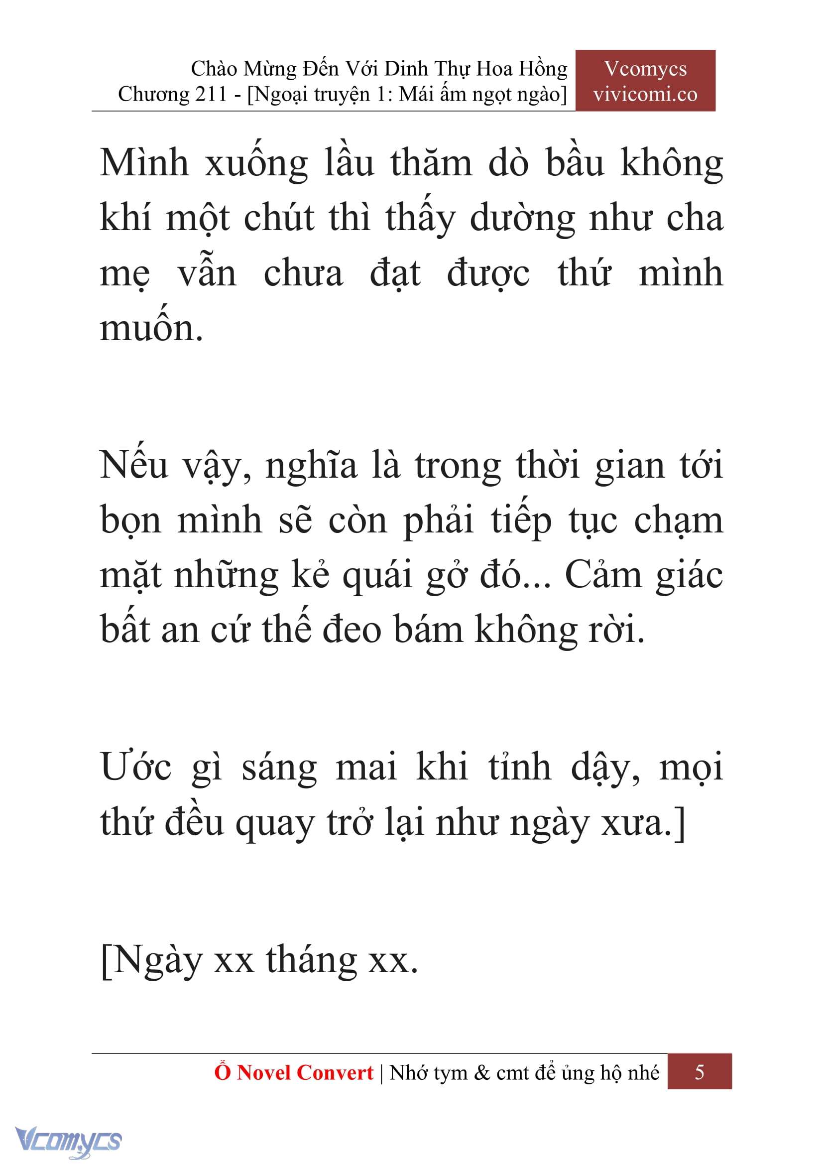 [Novel] Chào Mừng Đến Với Dinh Thự Hoa Hồng Chap 211 - Next Chap 212