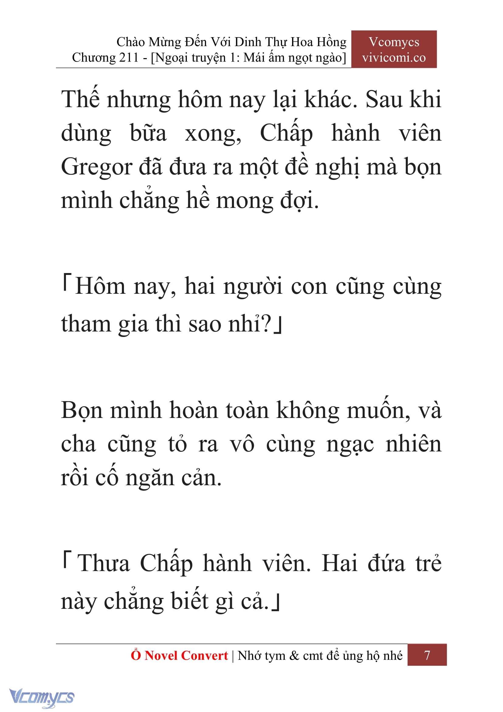 [Novel] Chào Mừng Đến Với Dinh Thự Hoa Hồng Chap 211 - Next Chap 212