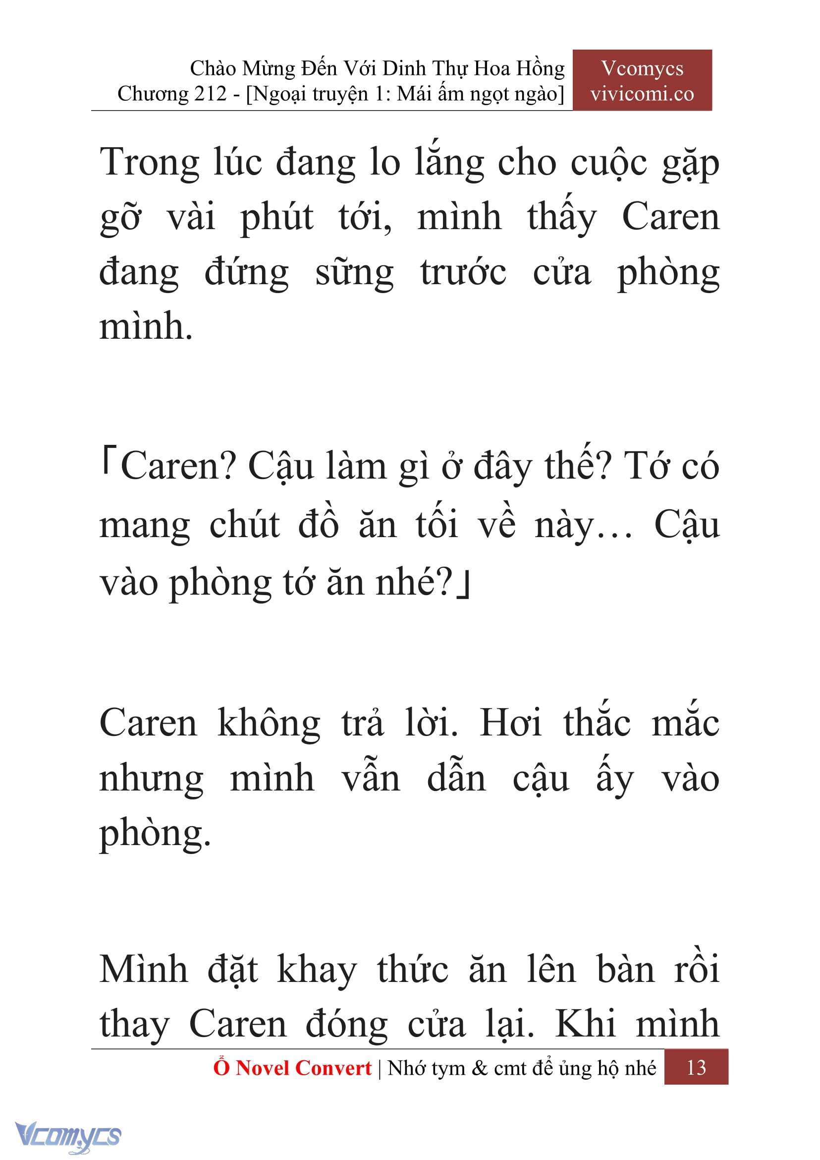 [Novel] Chào Mừng Đến Với Dinh Thự Hoa Hồng Chap 212 - Next Chap 213