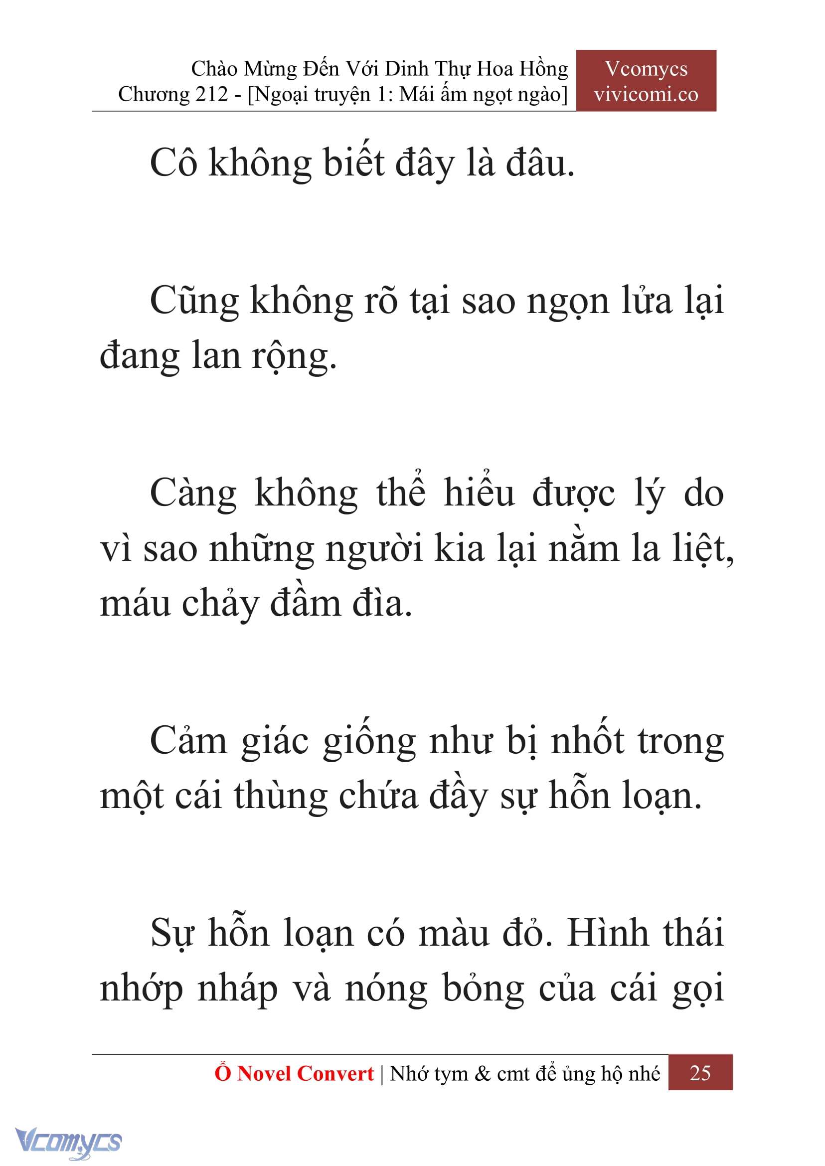 [Novel] Chào Mừng Đến Với Dinh Thự Hoa Hồng Chap 212 - Next Chap 213