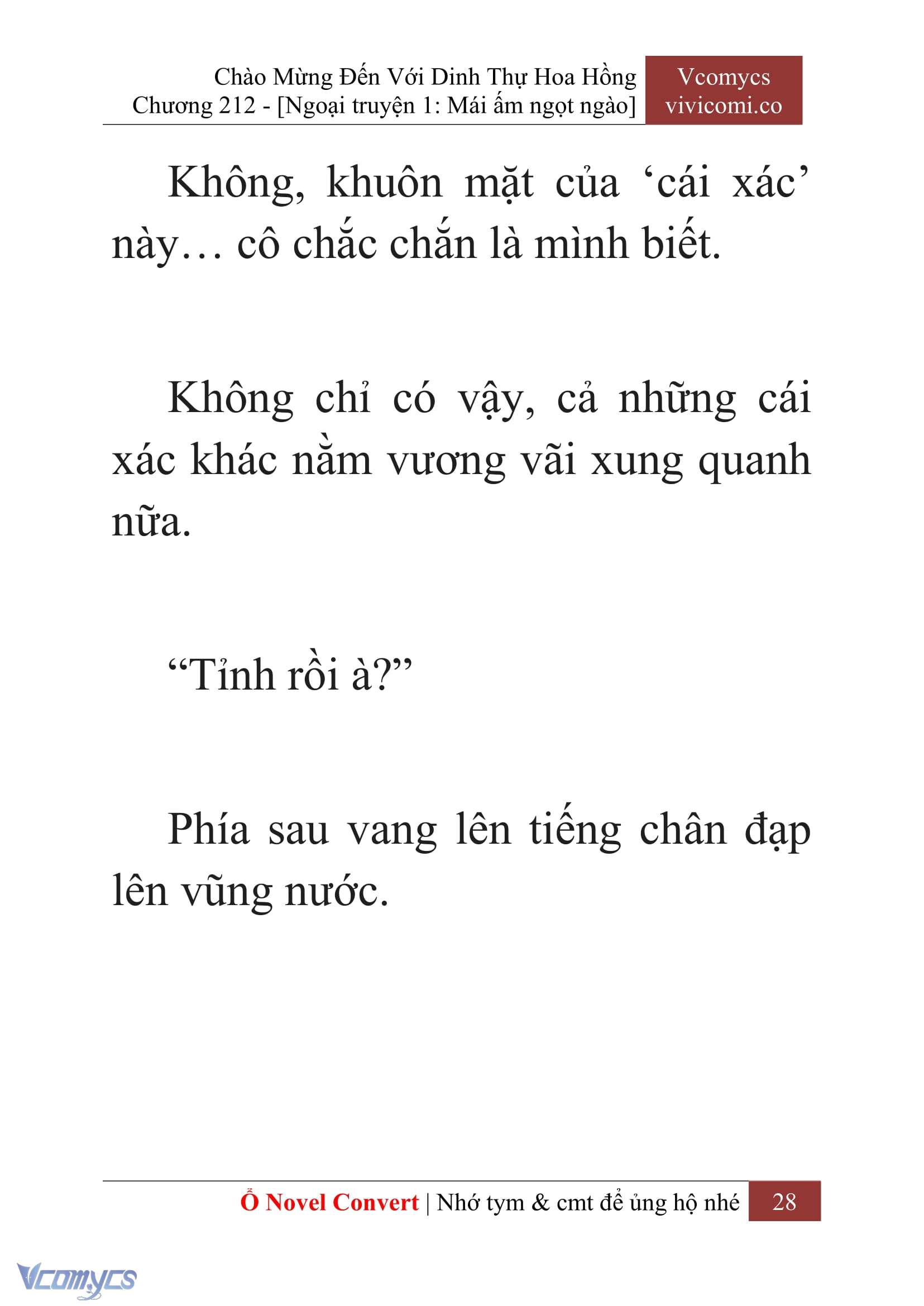 [Novel] Chào Mừng Đến Với Dinh Thự Hoa Hồng Chap 212 - Next Chap 213
