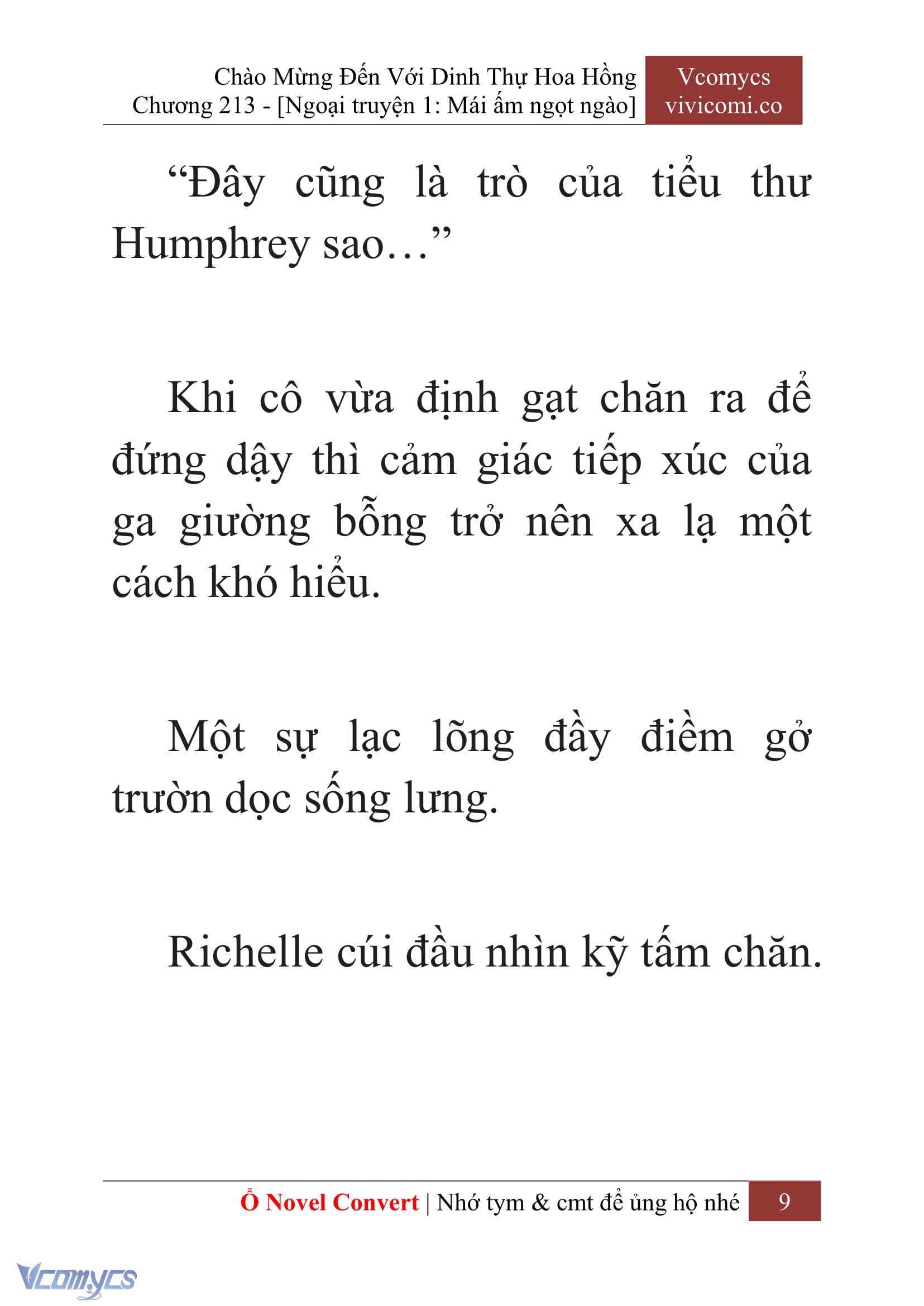 [Novel] Chào Mừng Đến Với Dinh Thự Hoa Hồng Chap 213 - Next Chap 214