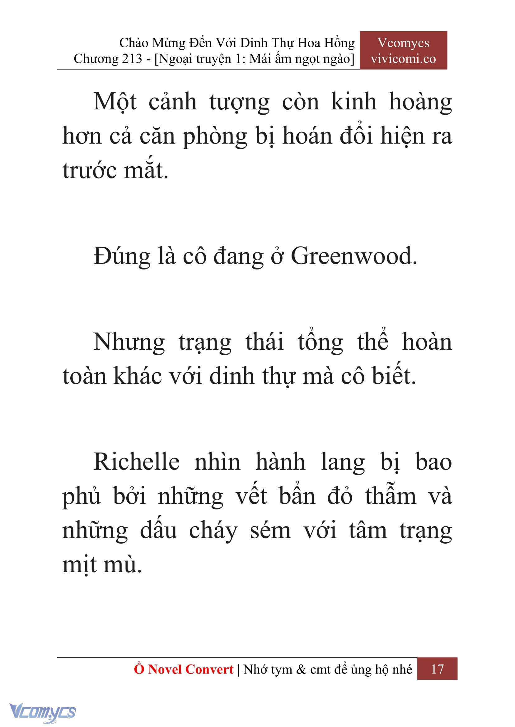 [Novel] Chào Mừng Đến Với Dinh Thự Hoa Hồng Chap 213 - Next Chap 214