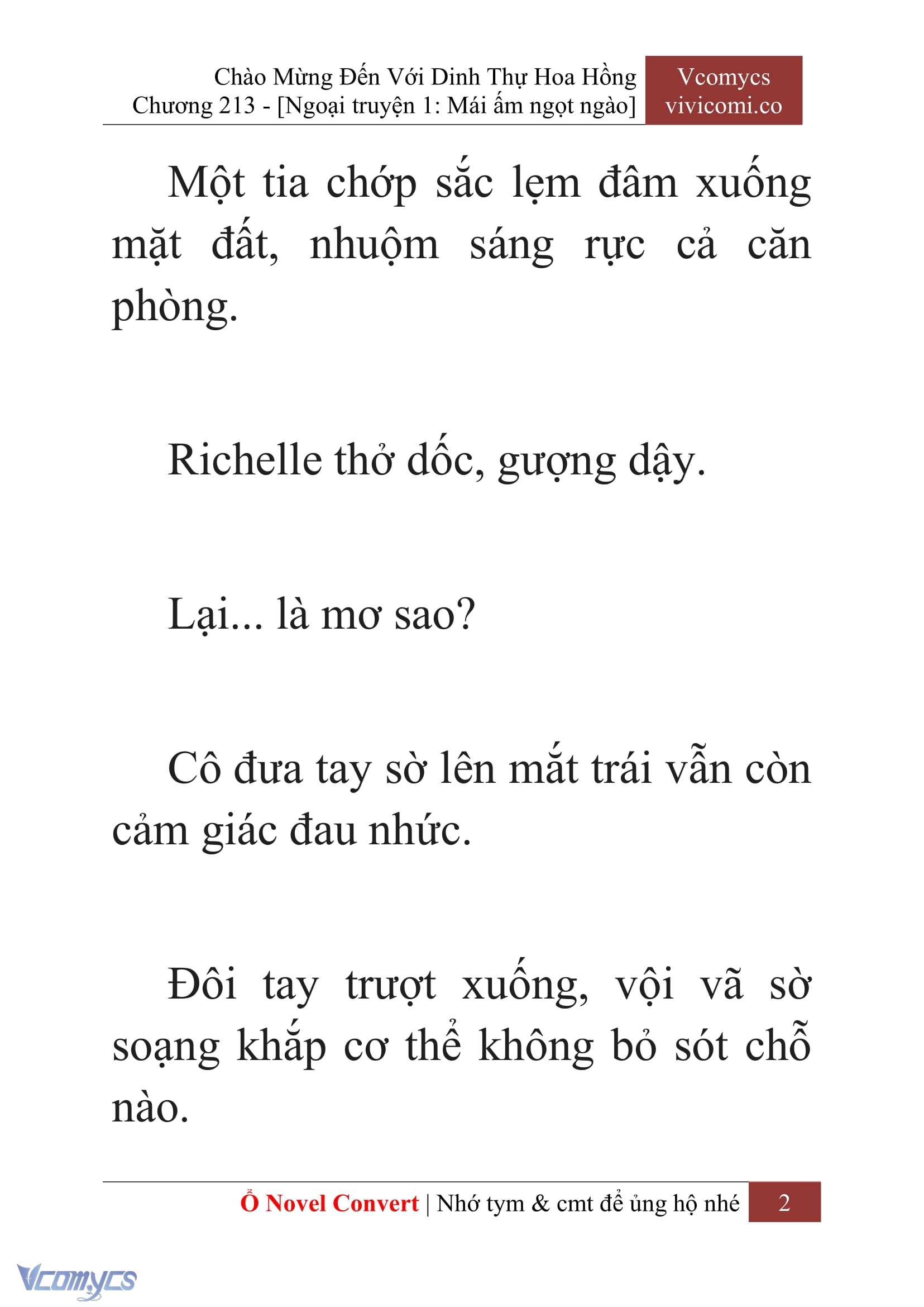 [Novel] Chào Mừng Đến Với Dinh Thự Hoa Hồng Chap 213 - Next Chap 214