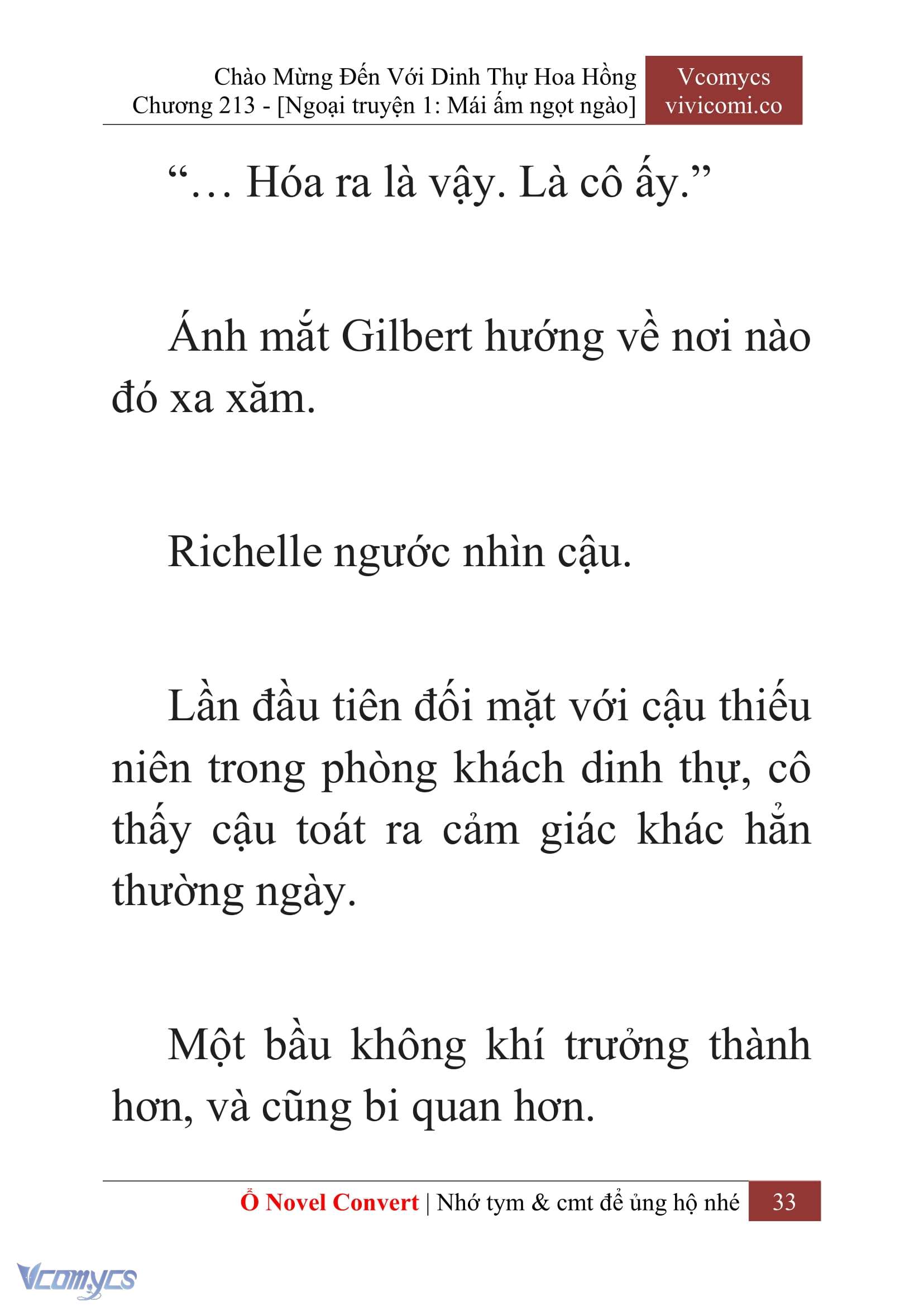 [Novel] Chào Mừng Đến Với Dinh Thự Hoa Hồng Chap 213 - Next Chap 214
