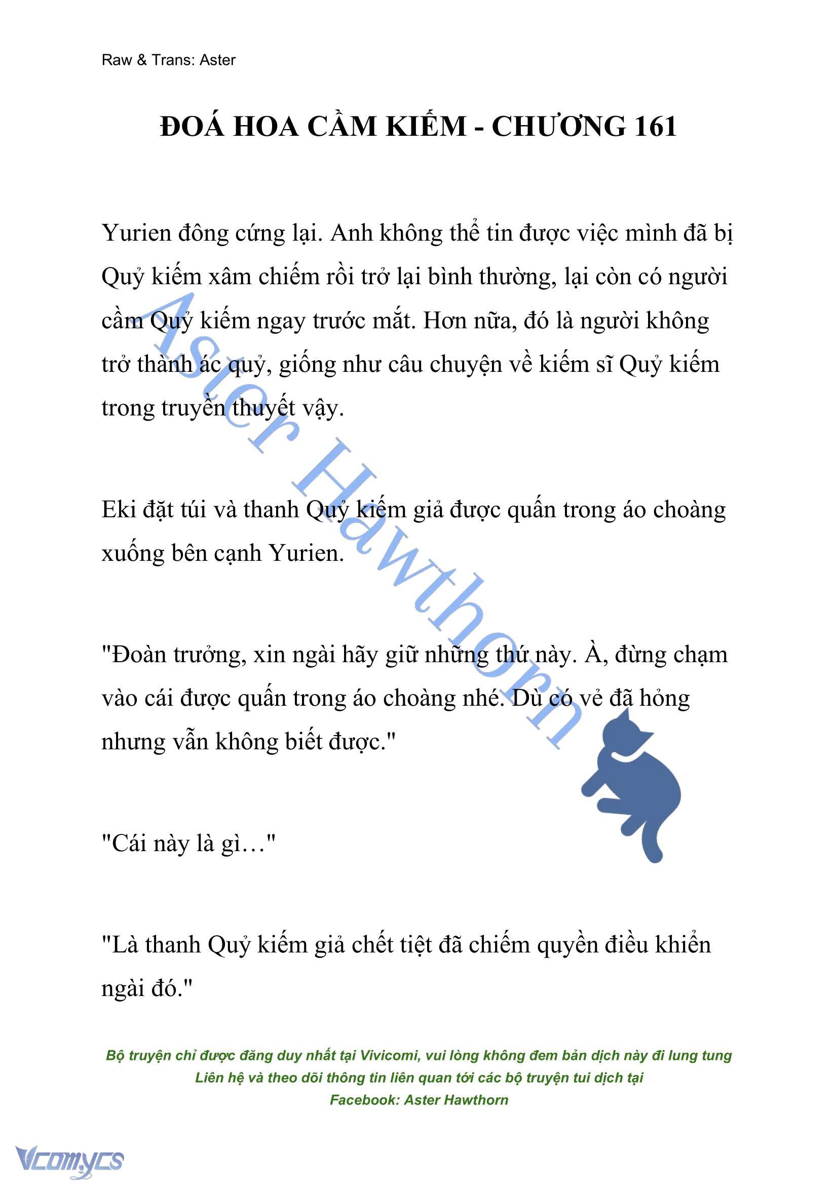 [NOVEL] Đóa Hoa Cầm Kiếm Chap 161 - Next Chap 162