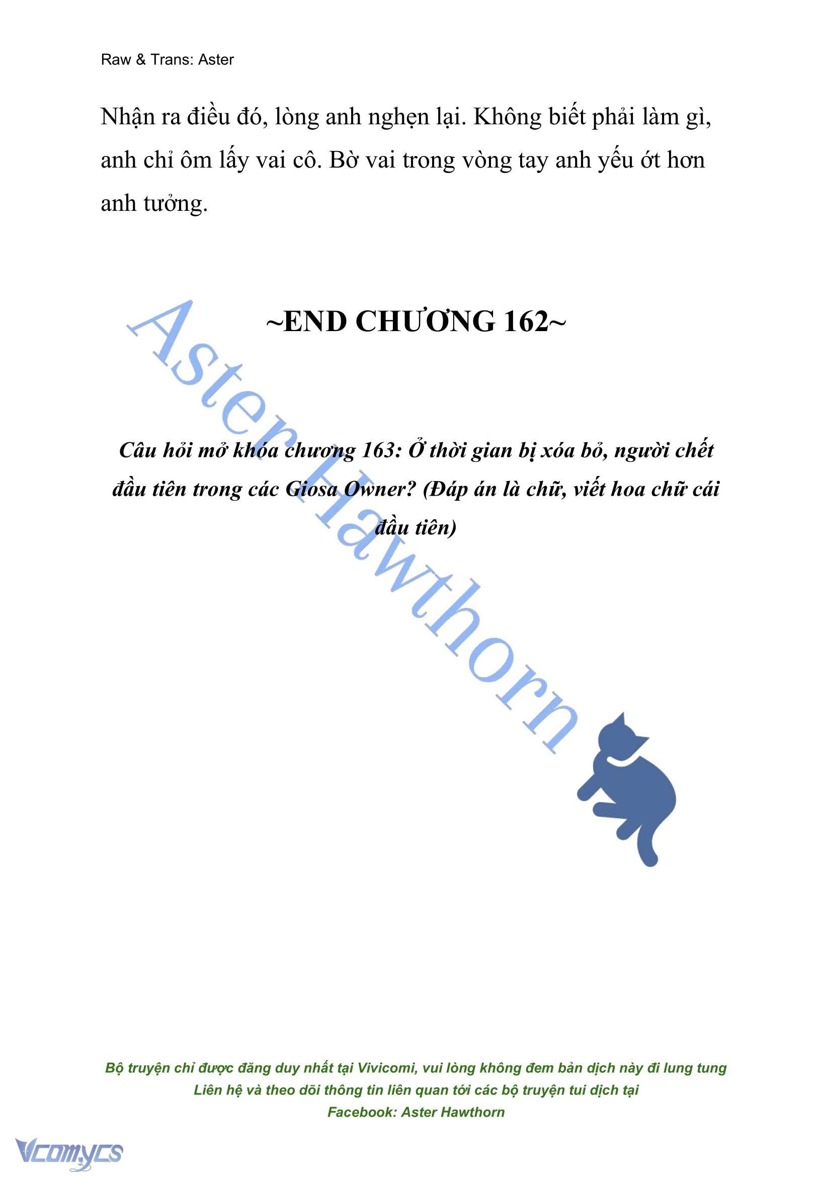 [NOVEL] Đóa Hoa Cầm Kiếm Chap 162 - Next Chap 163