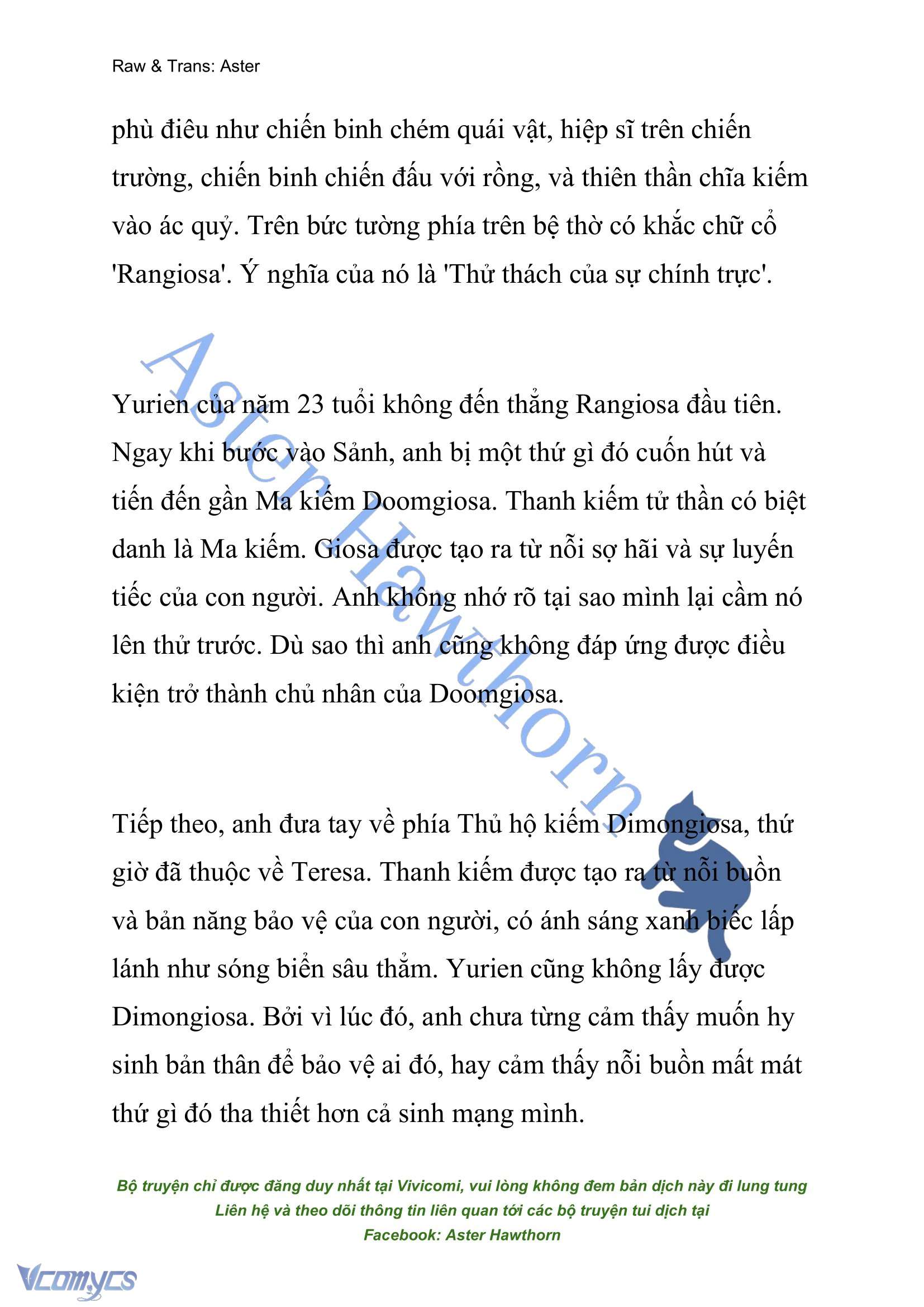 [NOVEL] Đóa Hoa Cầm Kiếm Chap 165 - Next Chap 166