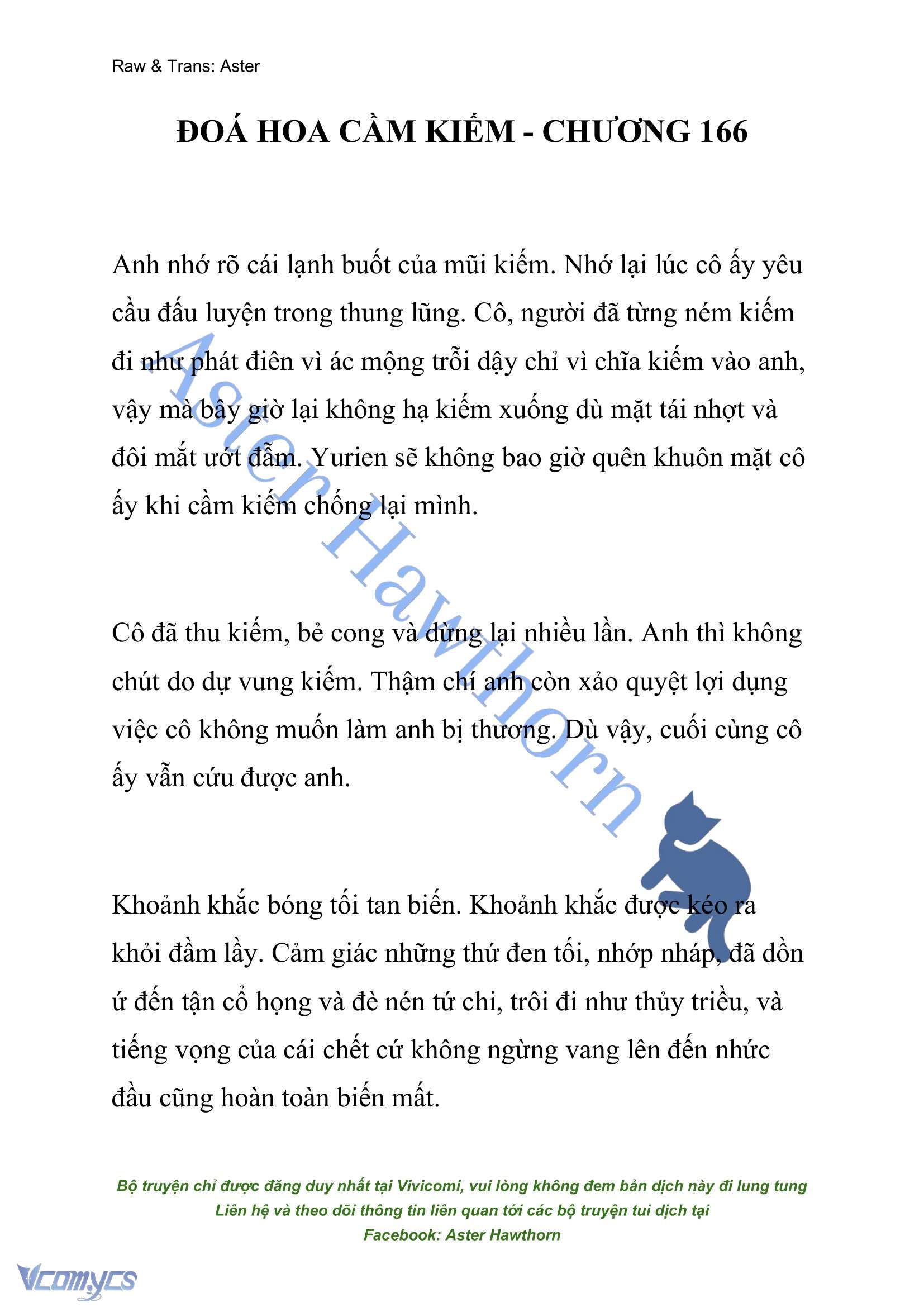 [NOVEL] Đóa Hoa Cầm Kiếm Chap 166 - Next Chap 167