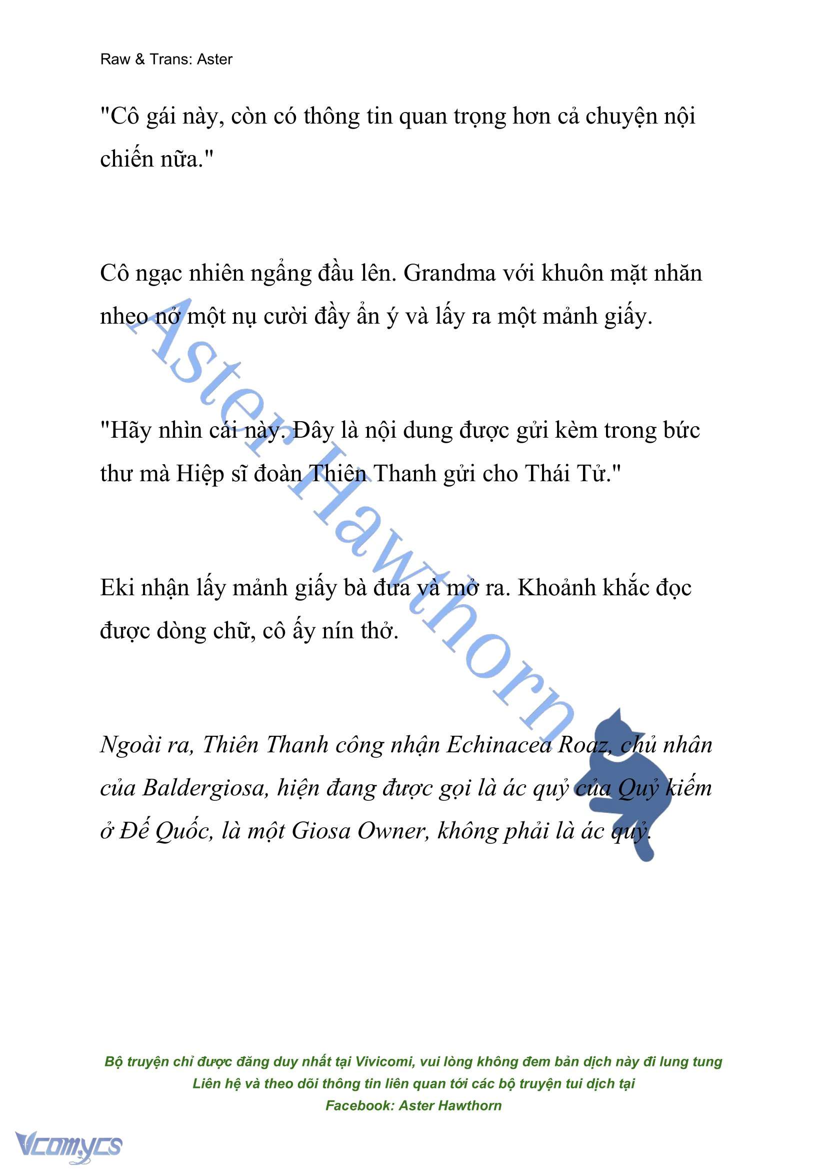 [NOVEL] Đóa Hoa Cầm Kiếm Chap 168 - Next Chap 169